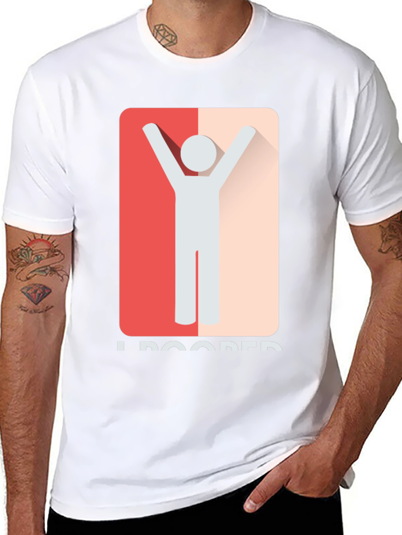 I Pooped T-Shirt - Funny Graphic Tee