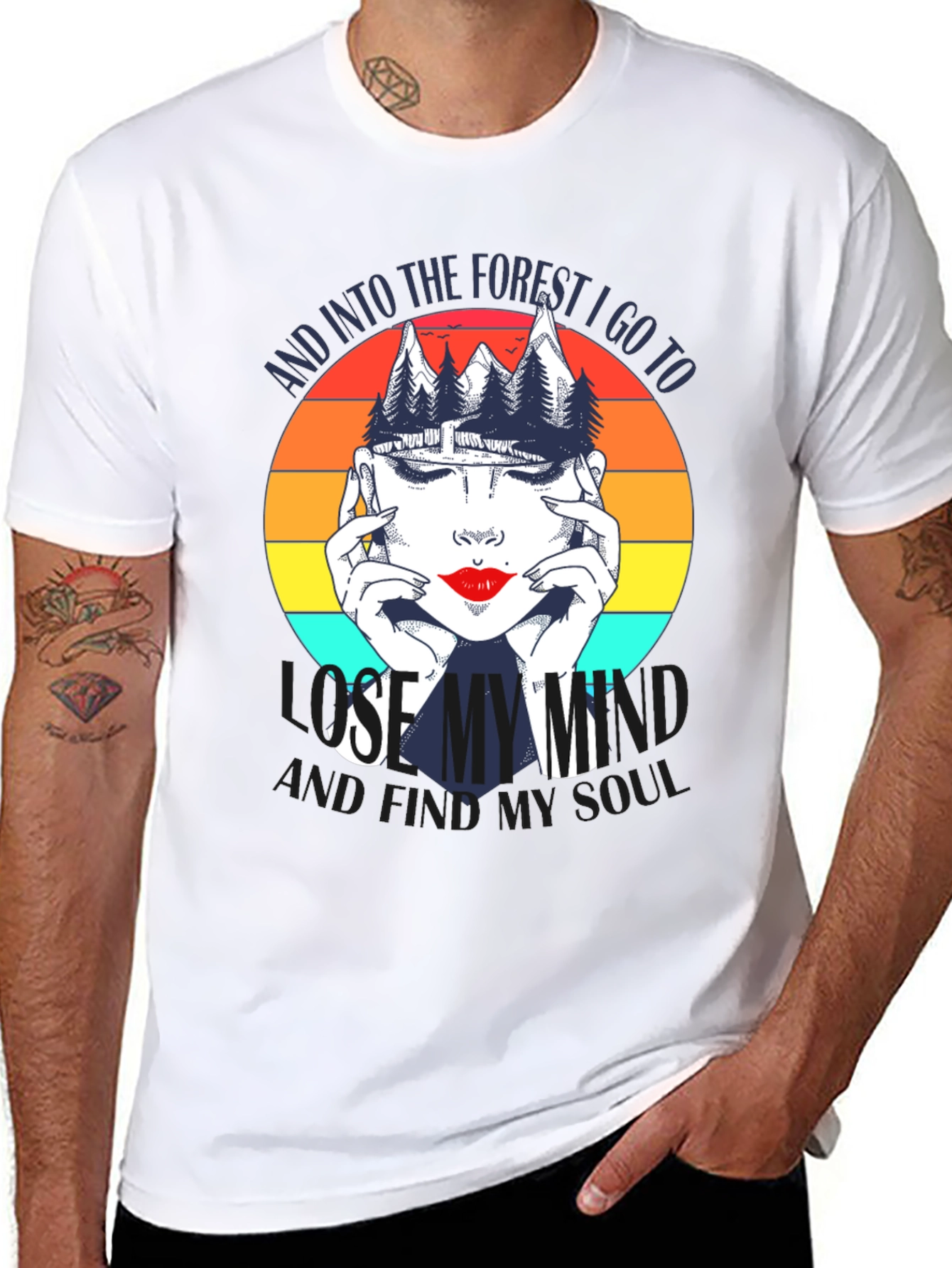 Forest Mind T-Shirt - Find Your Soul