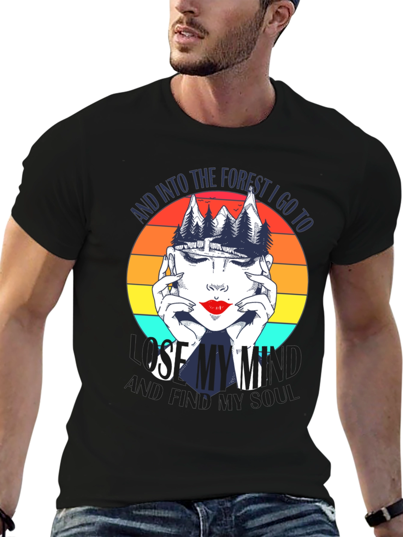 Forest Mind T-Shirt - Find Your Soul