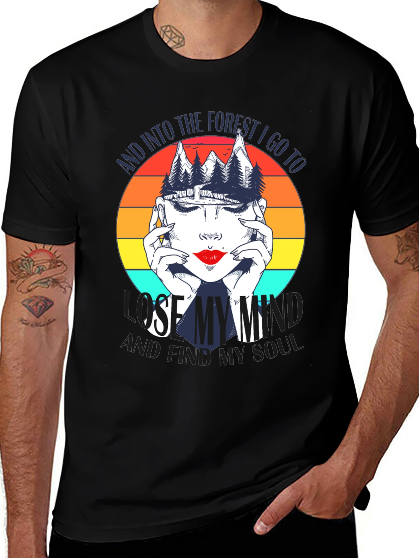 Forest Mind T-Shirt - Find Your Soul