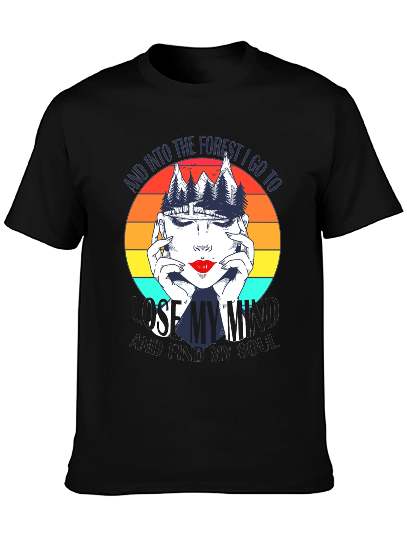 Forest Mind T-Shirt - Find Your Soul