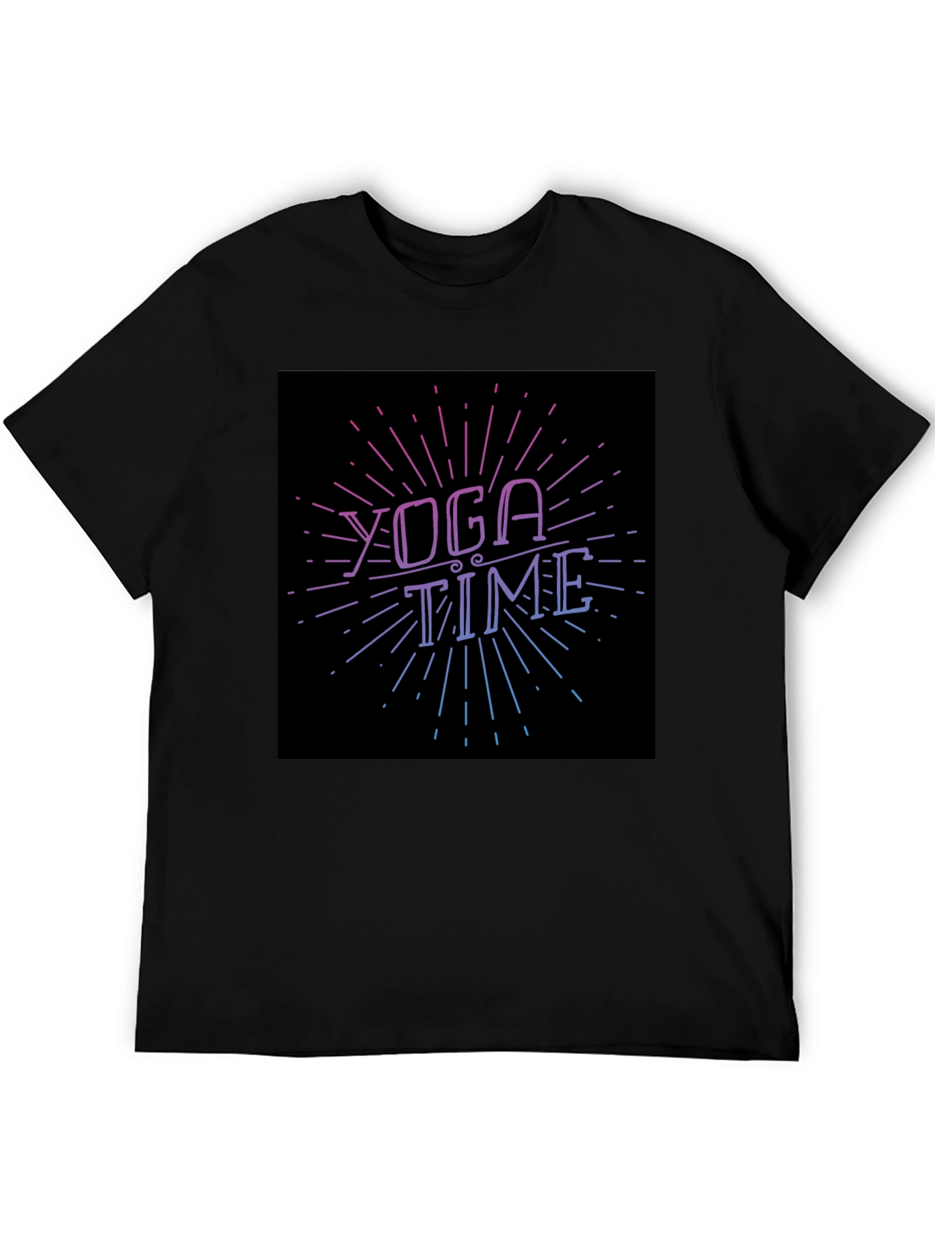 Yoga Time Graphic Tee - Relax & Unwind!