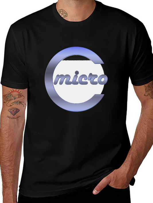 Micro Logo Graphic T-Shirt - Stylish & Comfortable