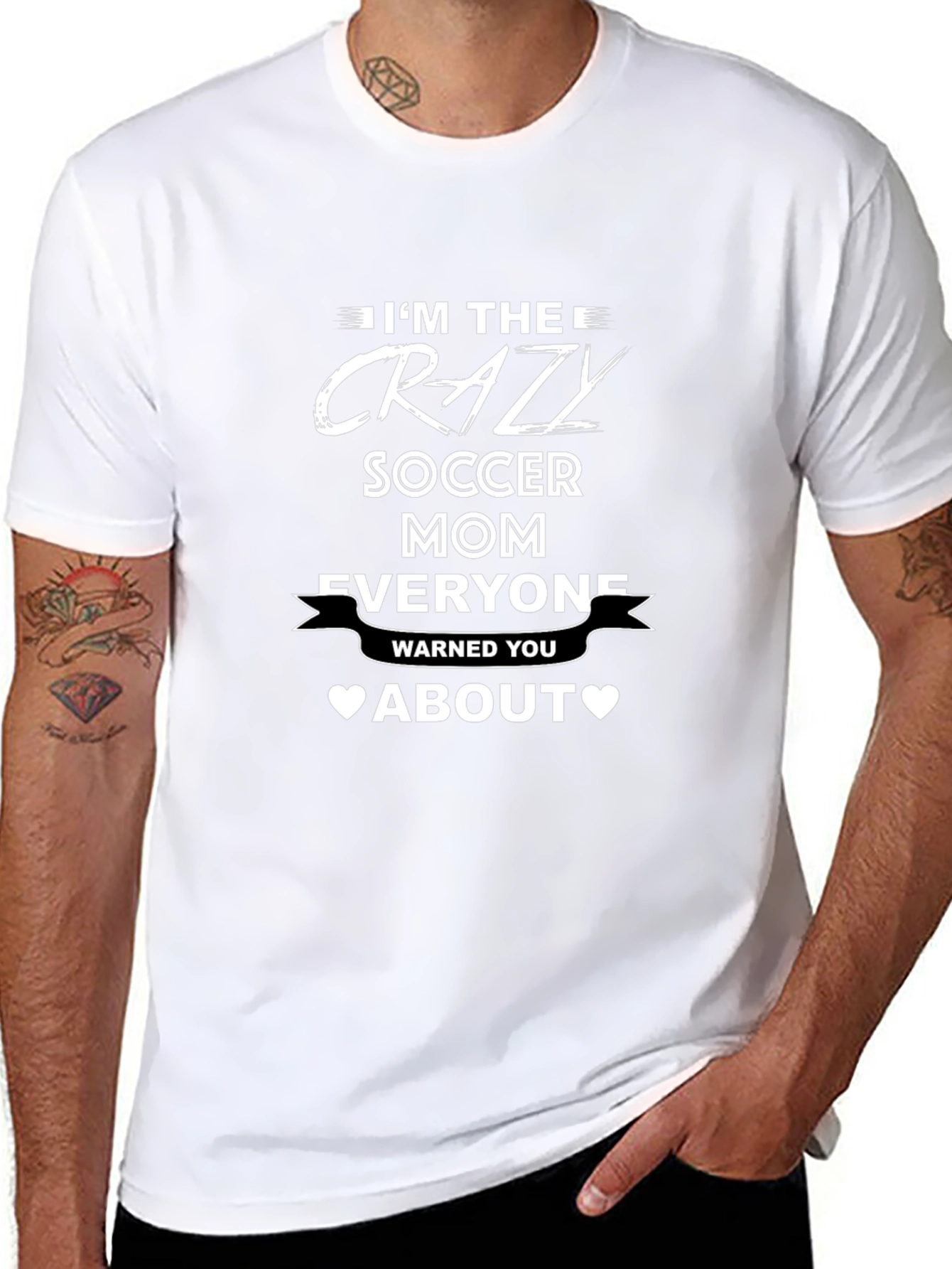 Crazy Soccer Mom T-Shirt - Funny Graphic Tee