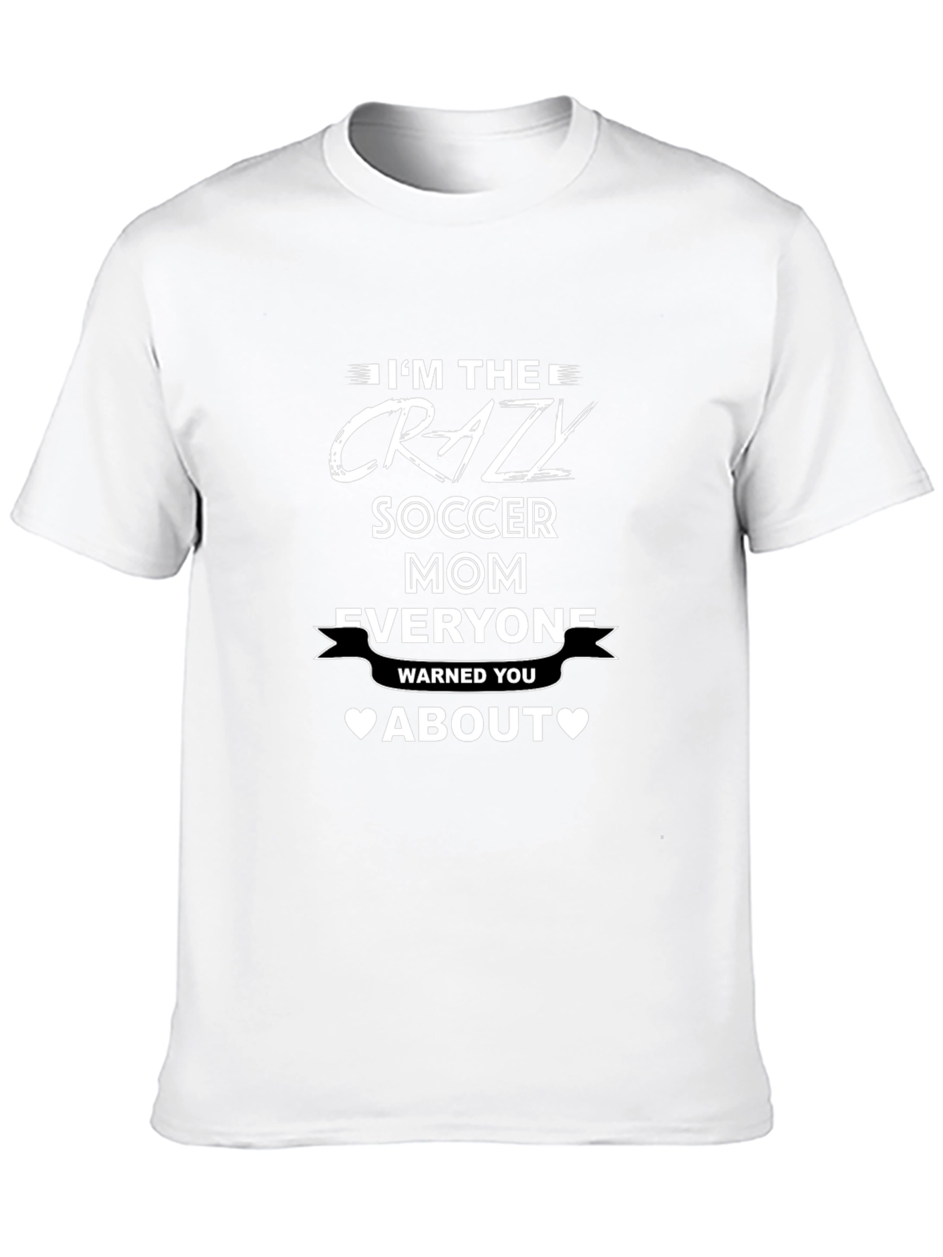Crazy Soccer Mom T-Shirt - Funny Graphic Tee