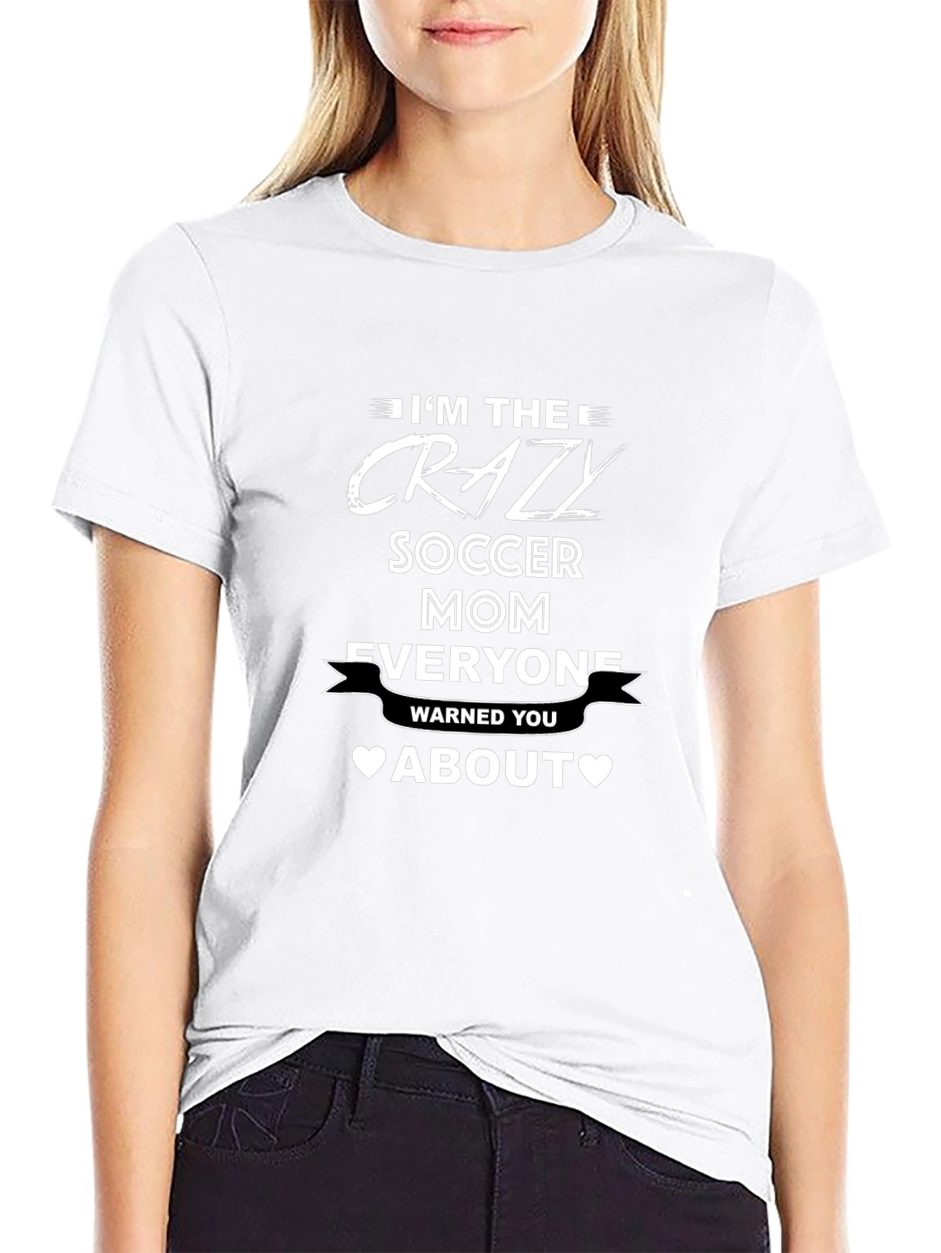 Crazy Soccer Mom T-Shirt - Funny Graphic Tee