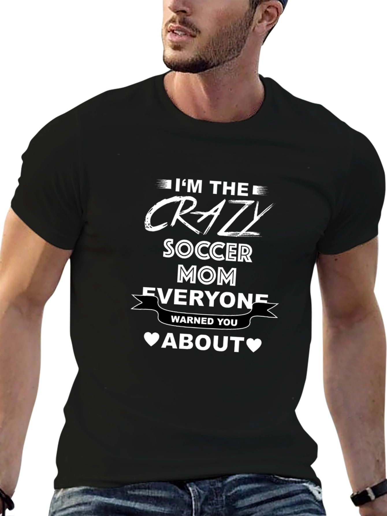 Crazy Soccer Mom T-Shirt - Funny Graphic Tee