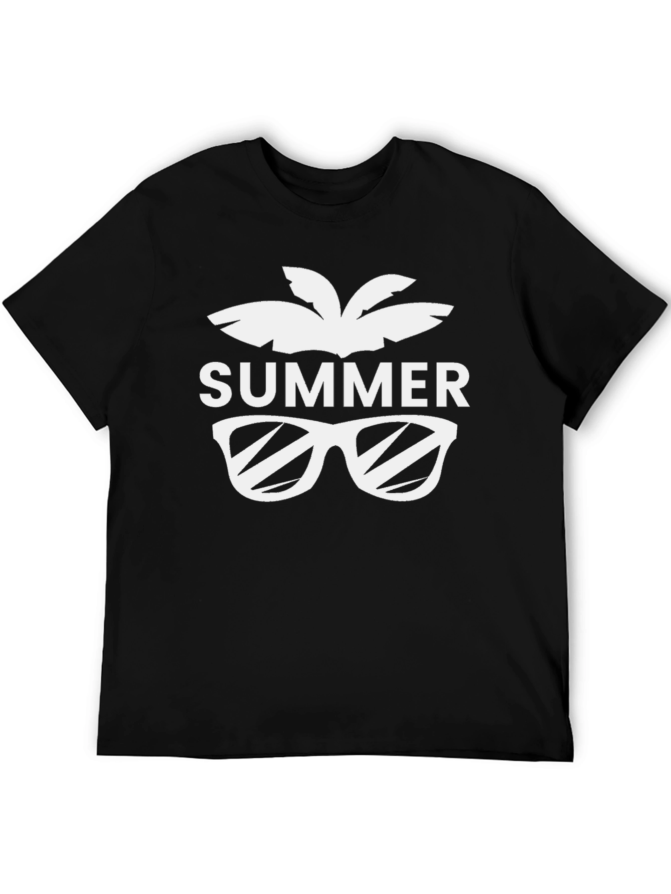Summer Sunglasses T-Shirt - Black Graphic Tee