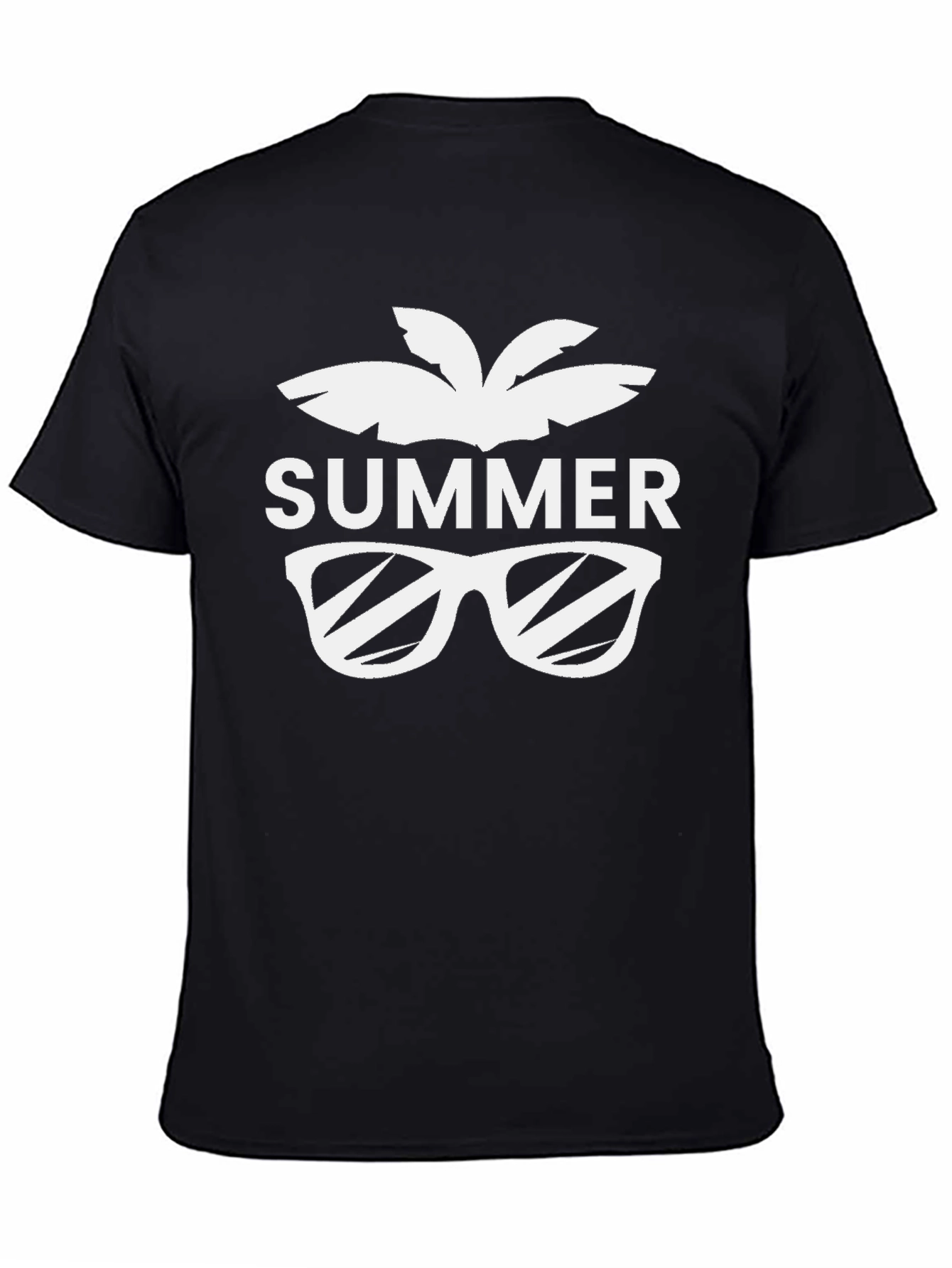 Summer Sunglasses T-Shirt - Black Graphic Tee