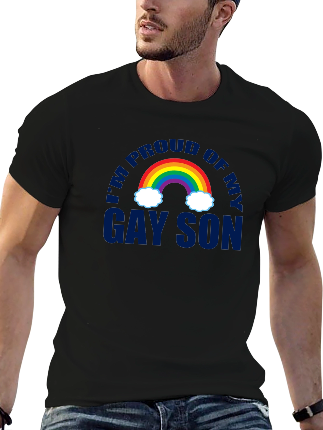 Proud Gay Son Graphic T-Shirt