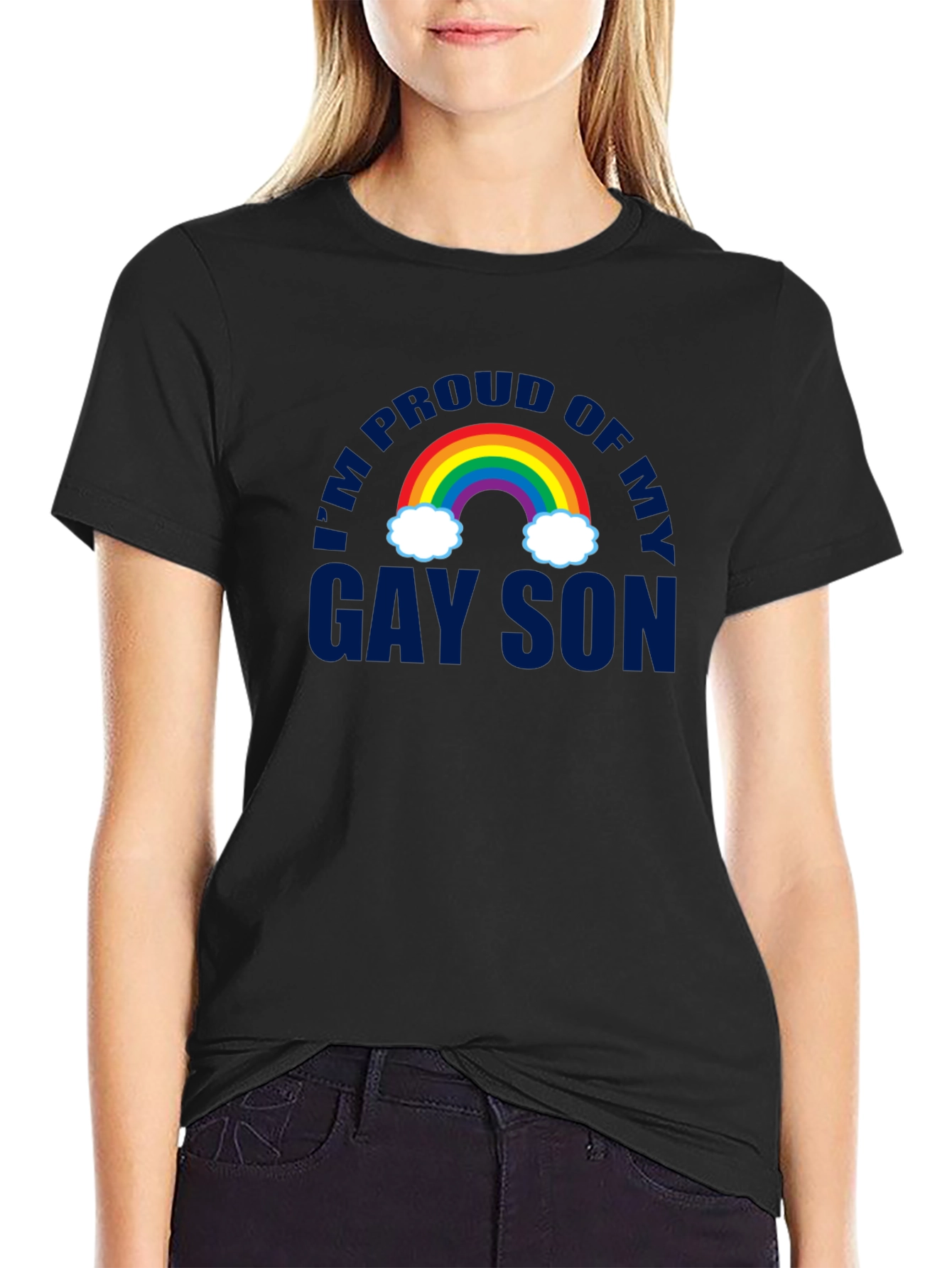 Proud Gay Son Graphic T-Shirt