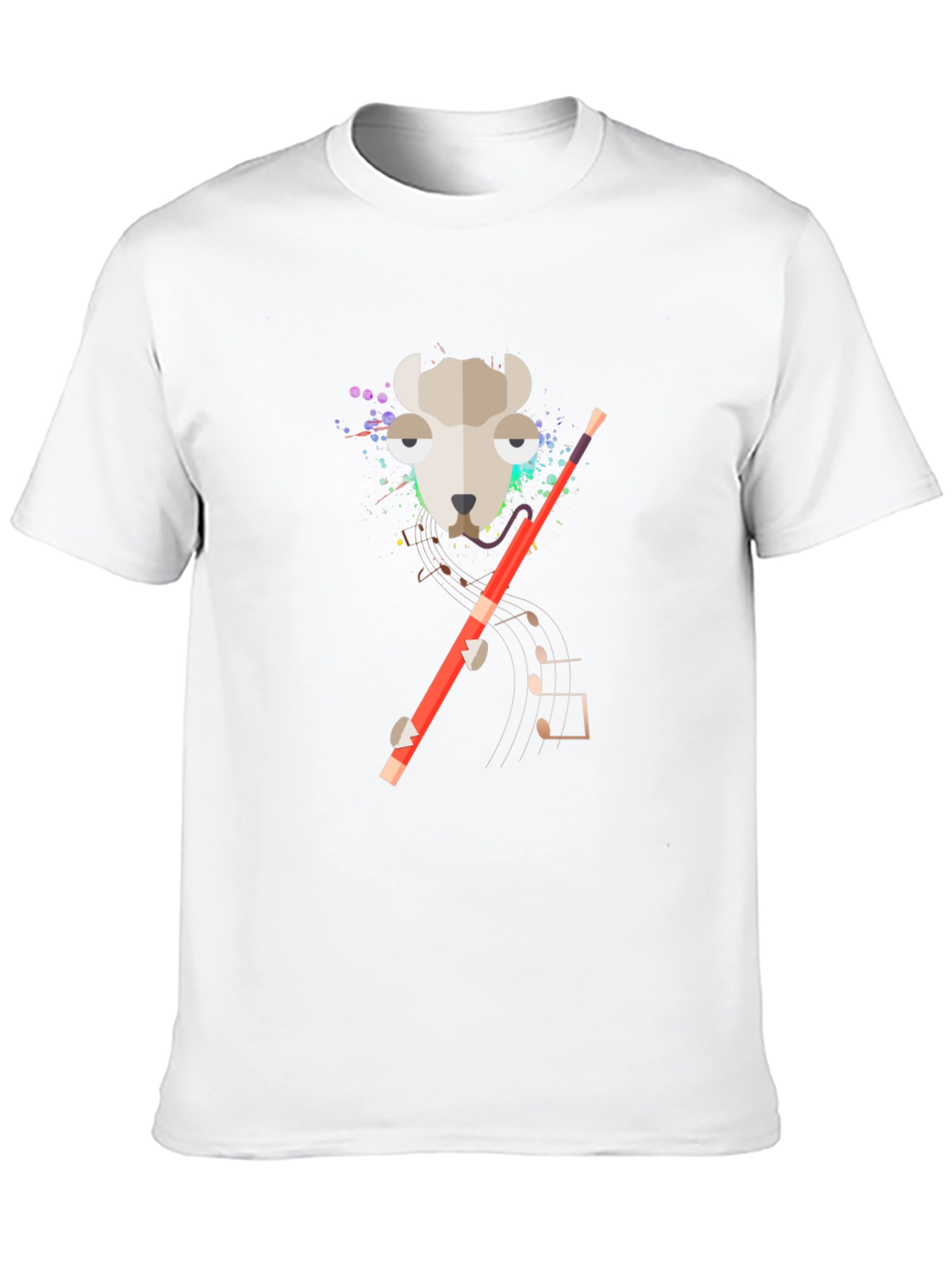 Musical Sheep T-Shirt - Quirky Graphic Tee
