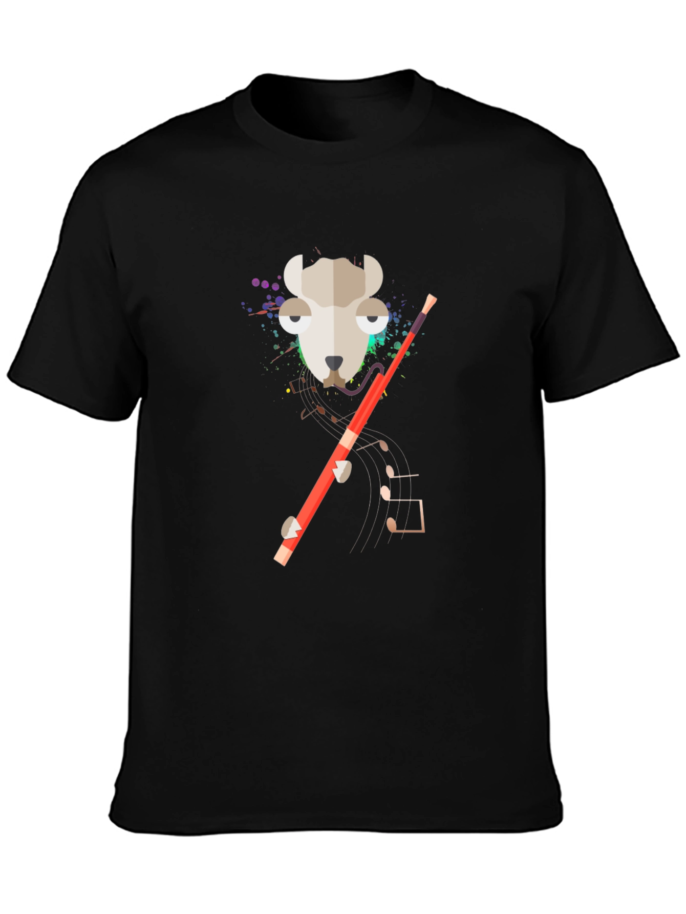 Musical Sheep T-Shirt - Quirky Graphic Tee