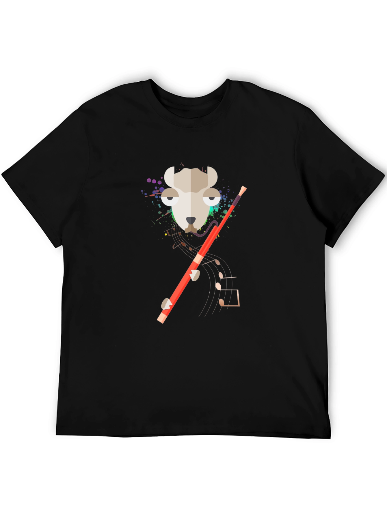 Musical Sheep T-Shirt - Quirky Graphic Tee