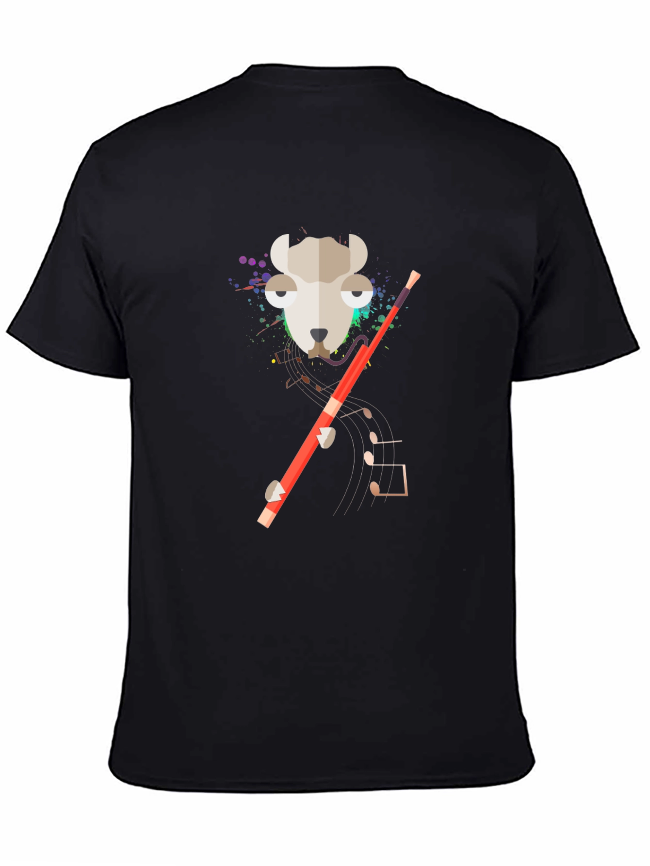 Musical Sheep T-Shirt - Quirky Graphic Tee