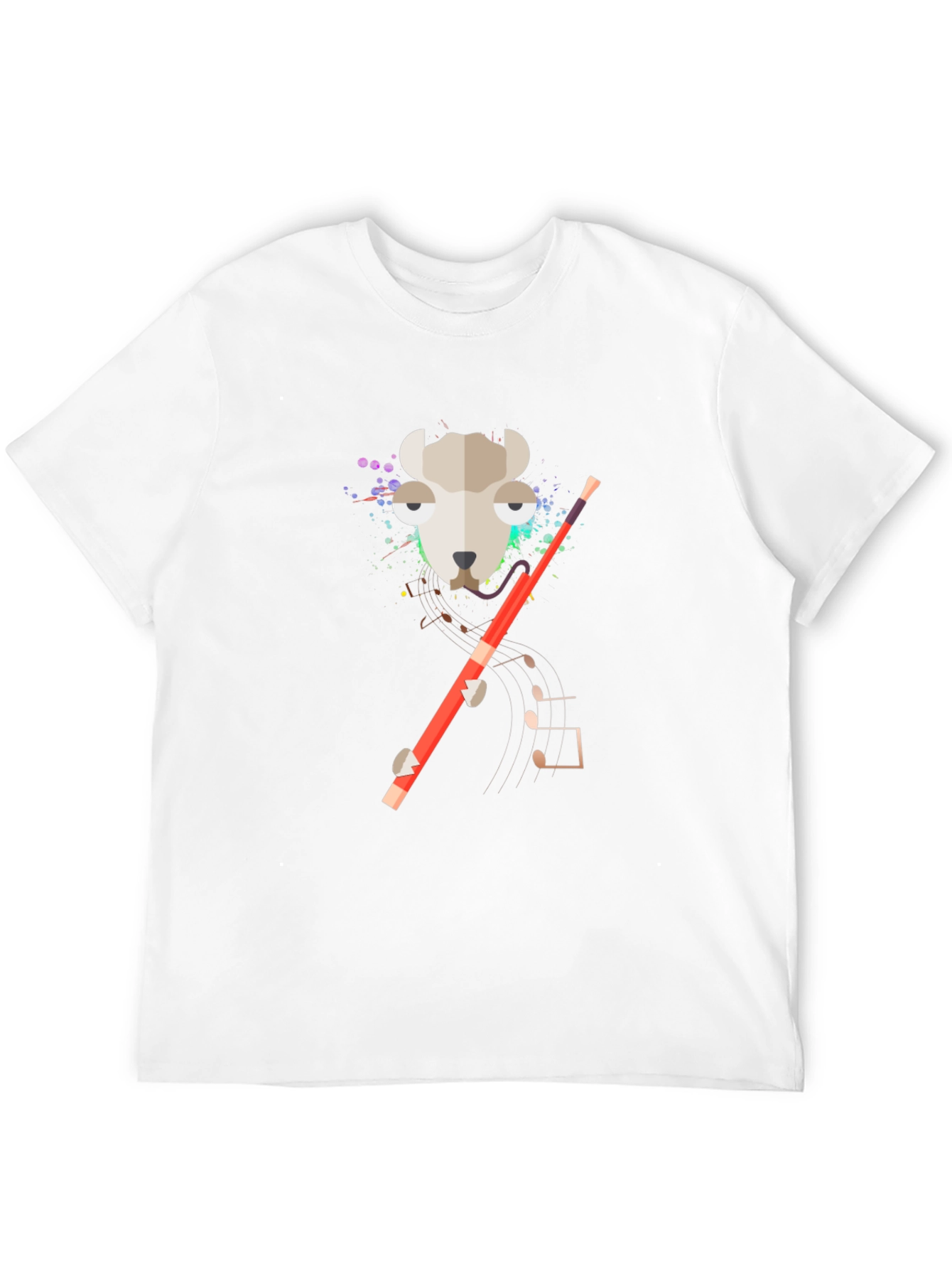 Musical Sheep T-Shirt - Quirky Graphic Tee