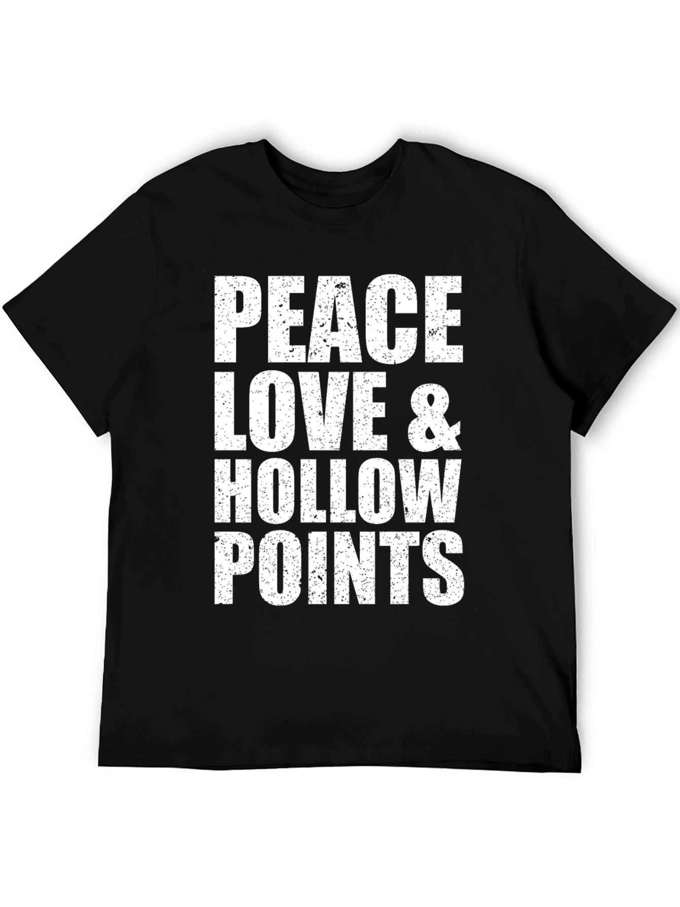 Peace Love & Hollow Points Graphic Tee