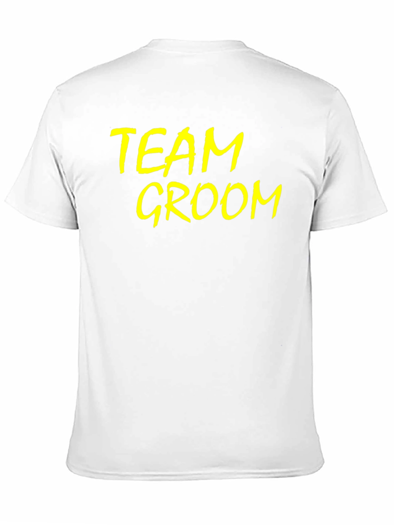 Team Groom Black T-Shirt - Wedding Party Apparel