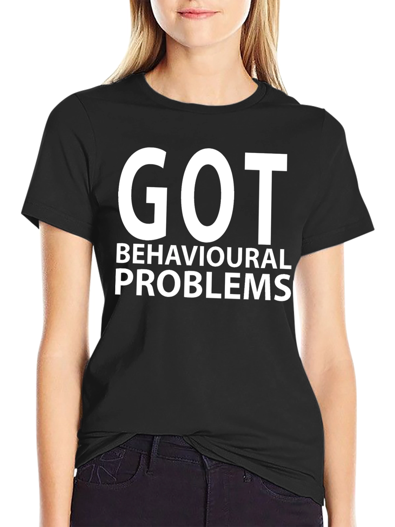 GOT Behavioural Problems Black T-Shirt
