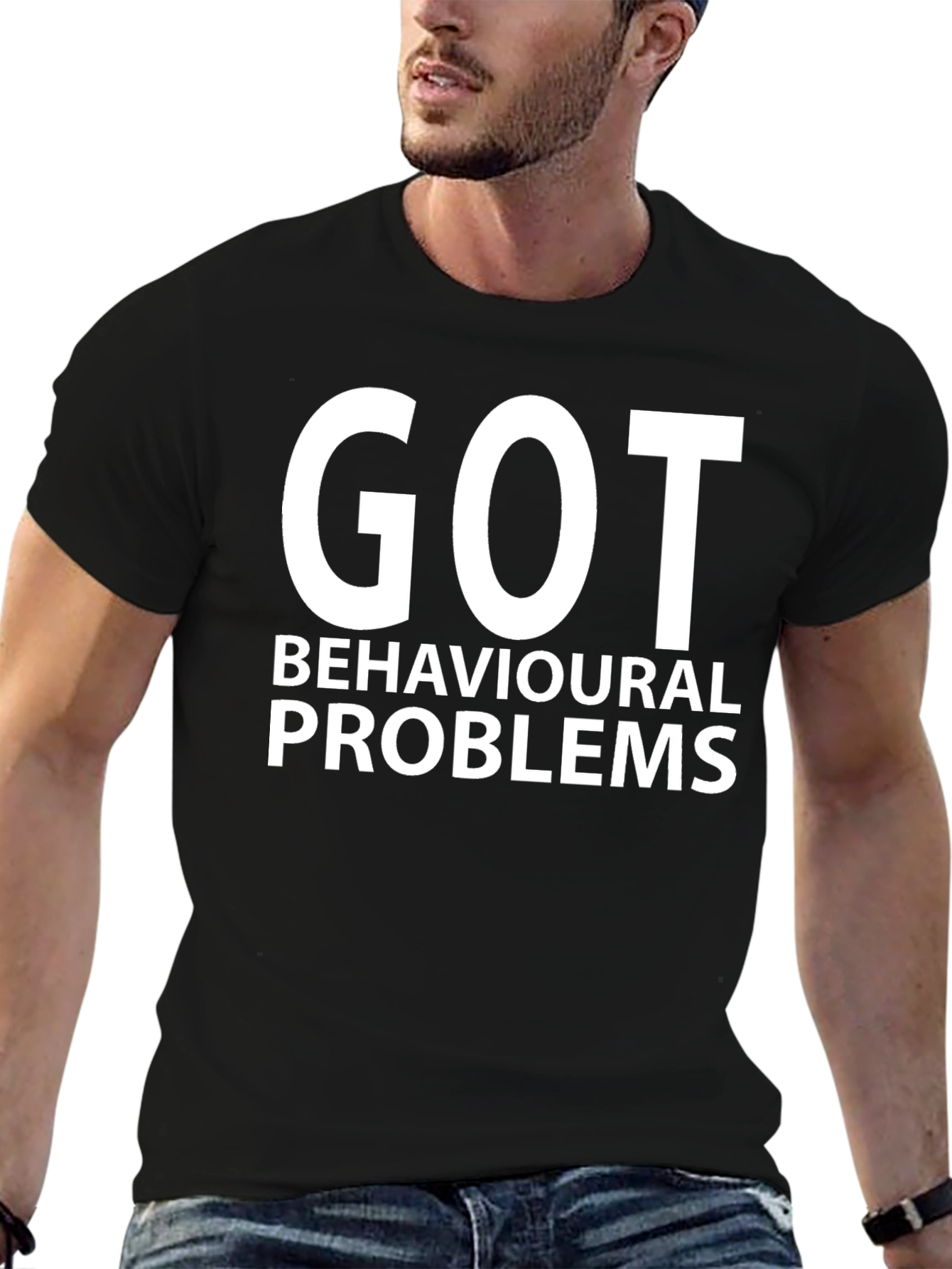 GOT Behavioural Problems Black T-Shirt