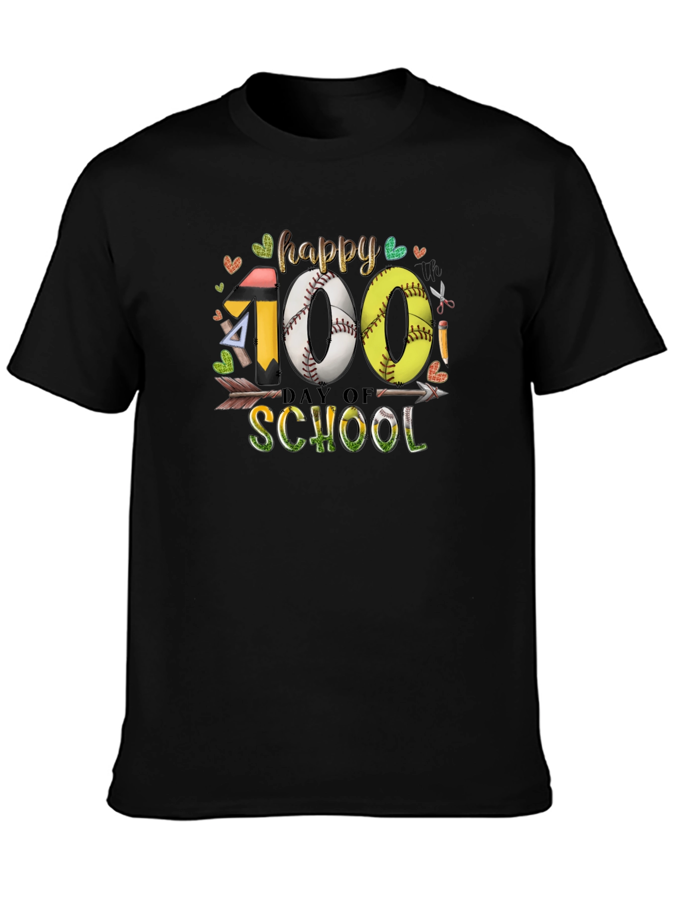Happy 100 Days of School T-Shirt