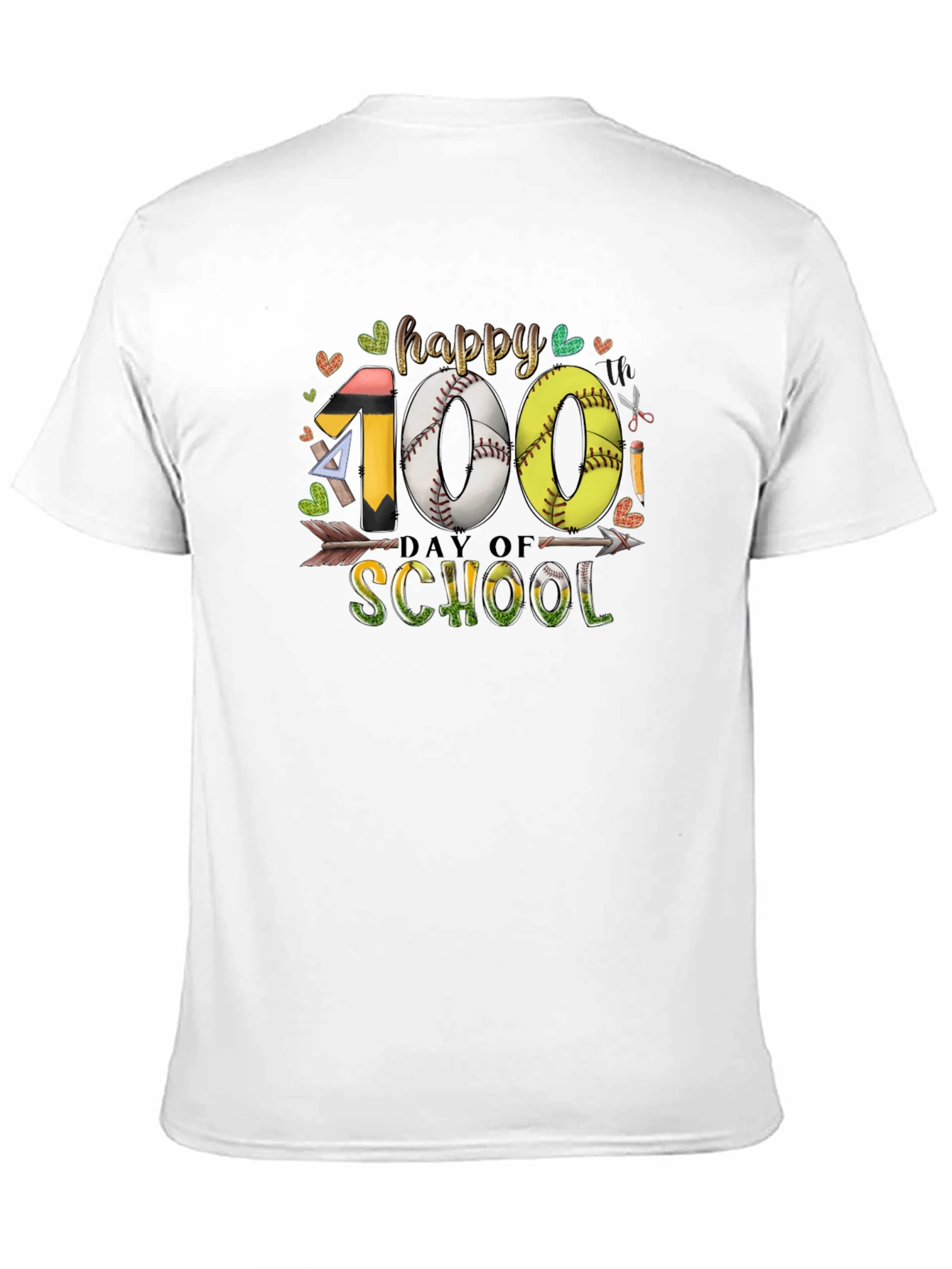 Happy 100 Days of School T-Shirt