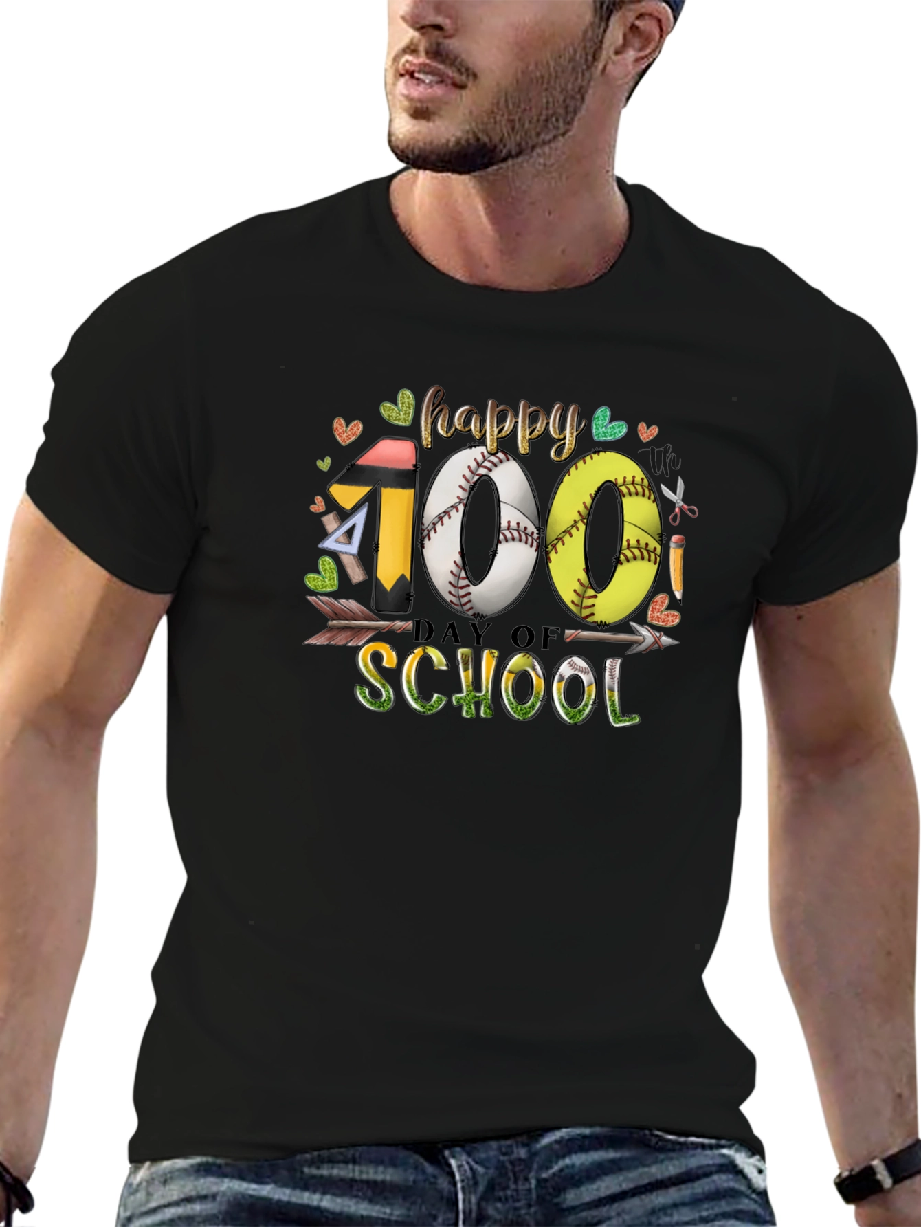 Happy 100 Days of School T-Shirt