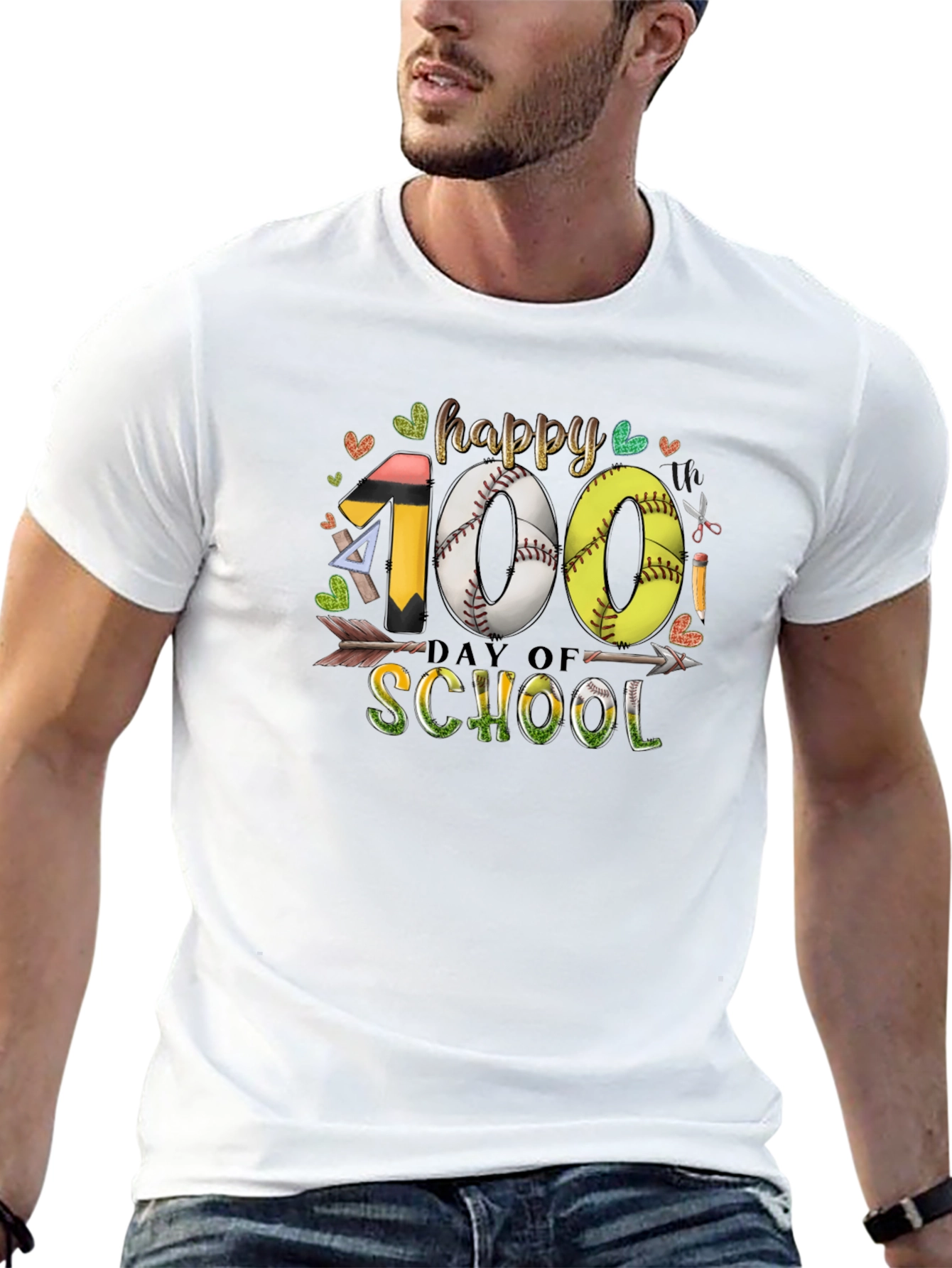 Happy 100 Days of School T-Shirt