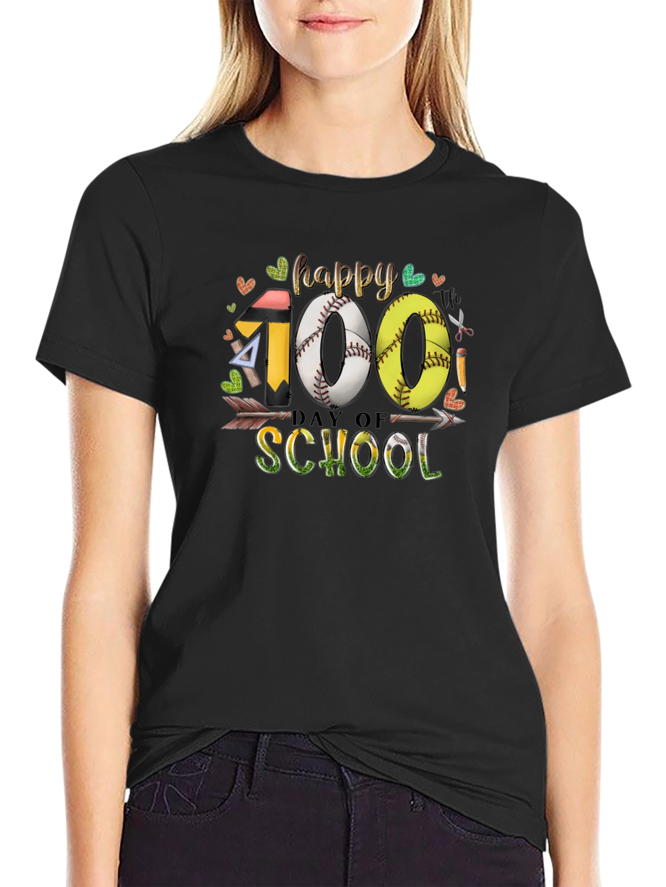 Happy 100 Days of School T-Shirt