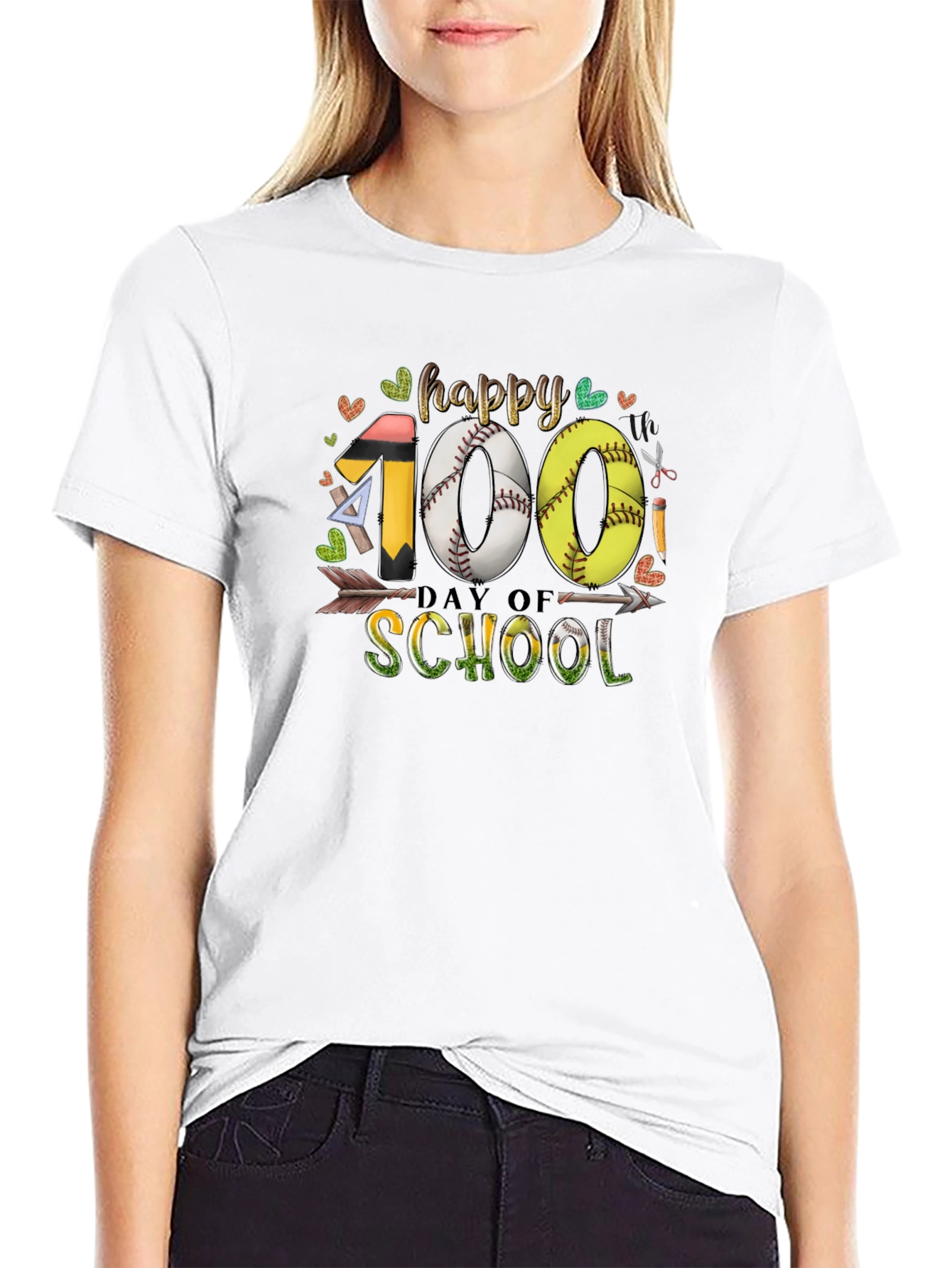 Happy 100 Days of School T-Shirt