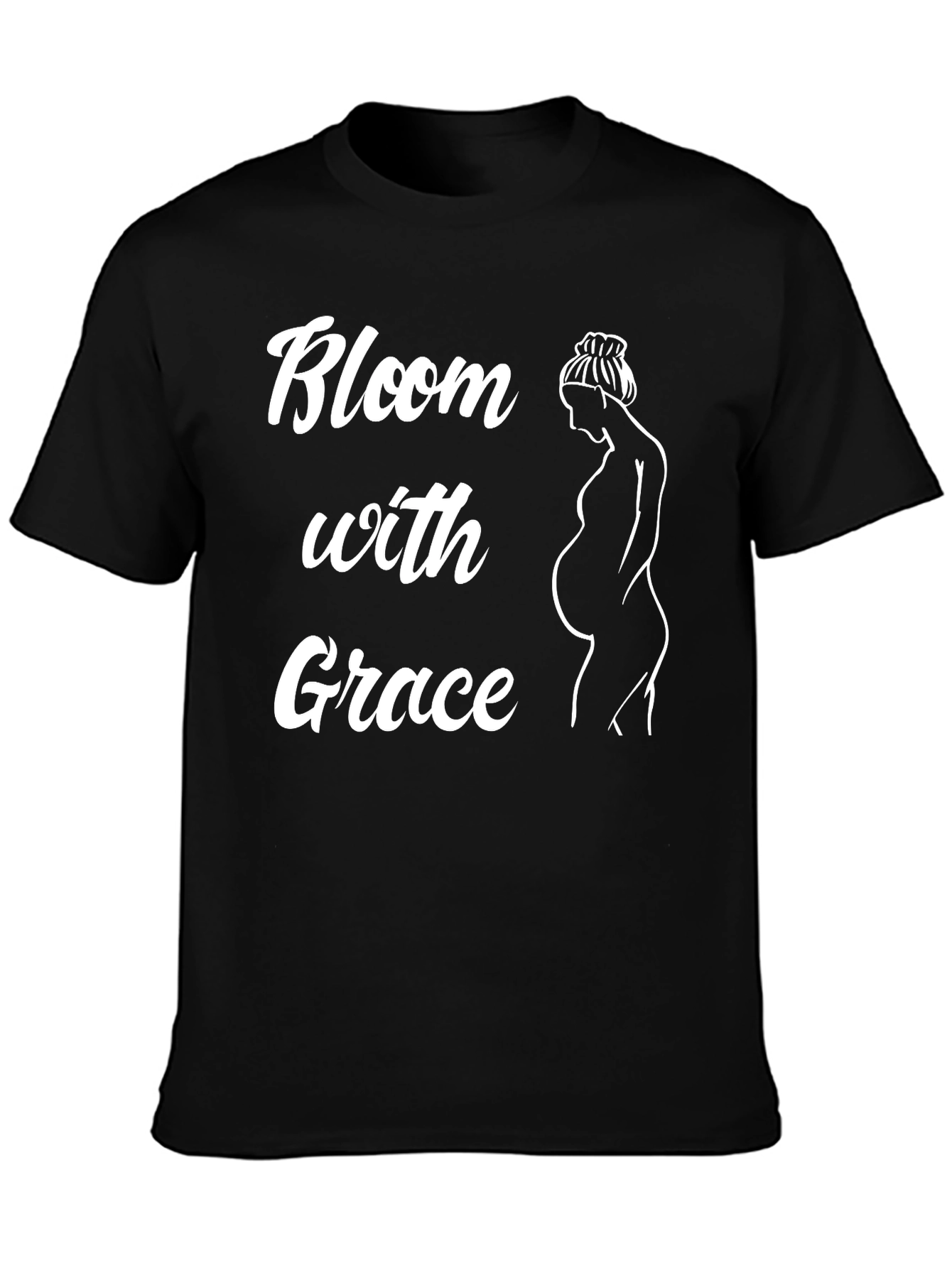 Bloom with Grace Maternity Tee