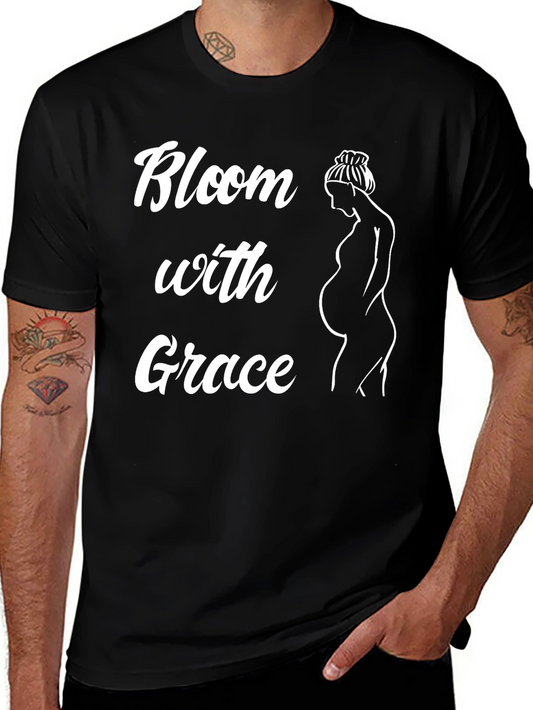 Bloom with Grace Maternity Tee