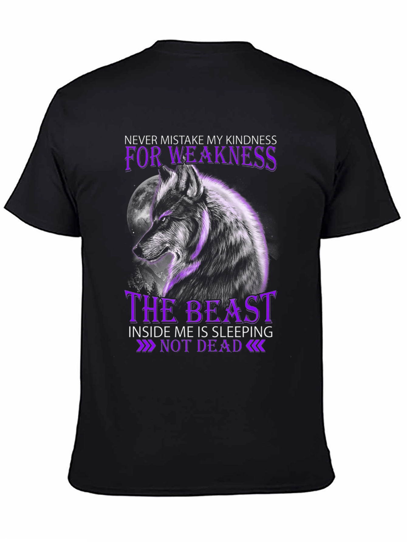 Wolf Beast T-Shirt - Kindness is Not Weakness