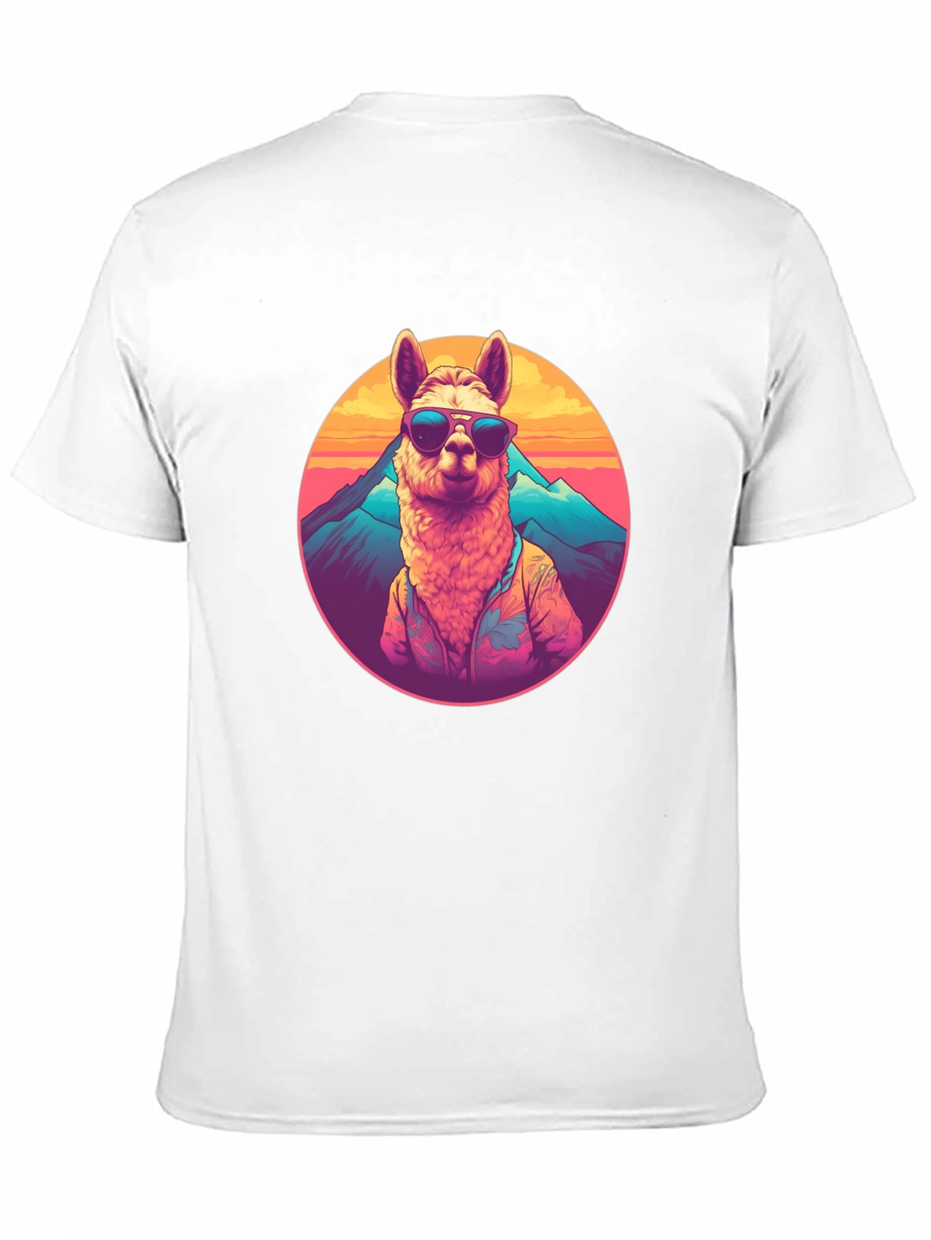 Cool Llama Graphic T-Shirt