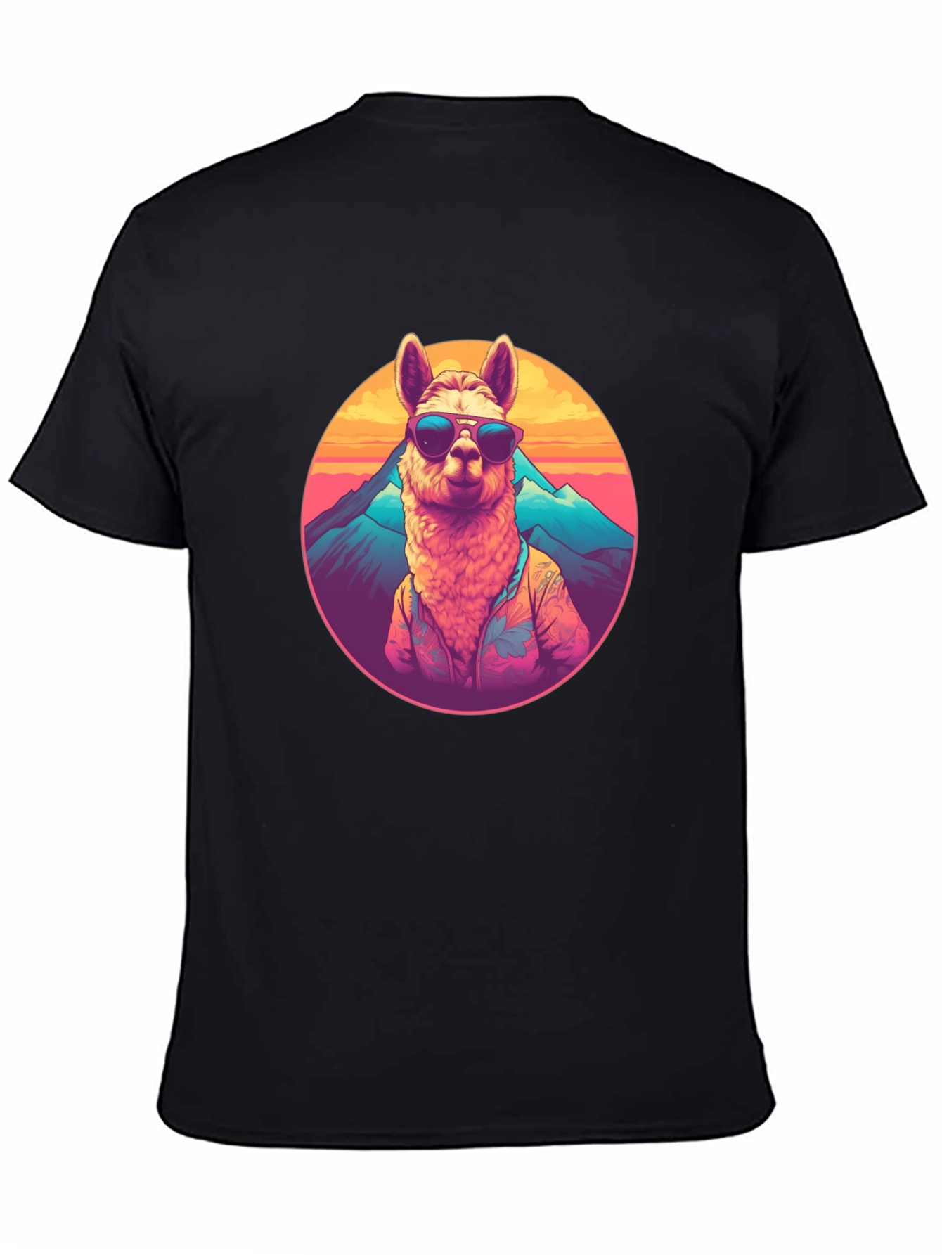Cool Llama Graphic T-Shirt
