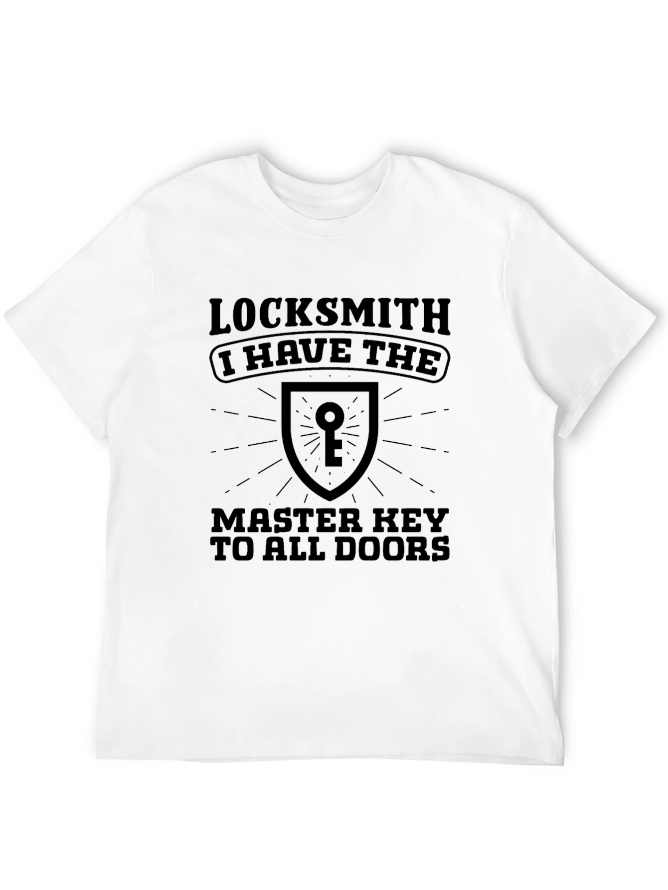 Locksmith Master Key Graphic T-Shirt