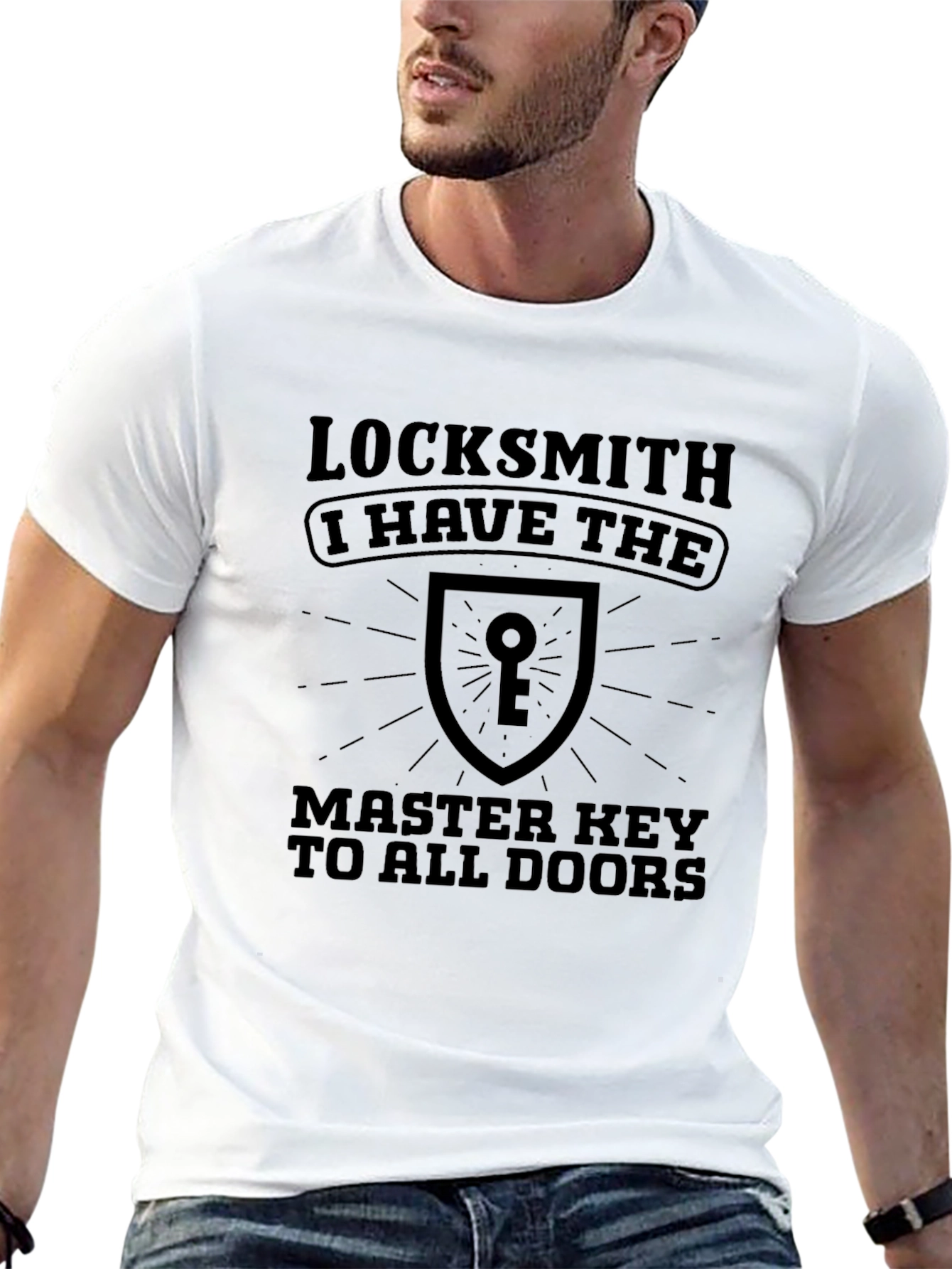 Locksmith Master Key Graphic T-Shirt