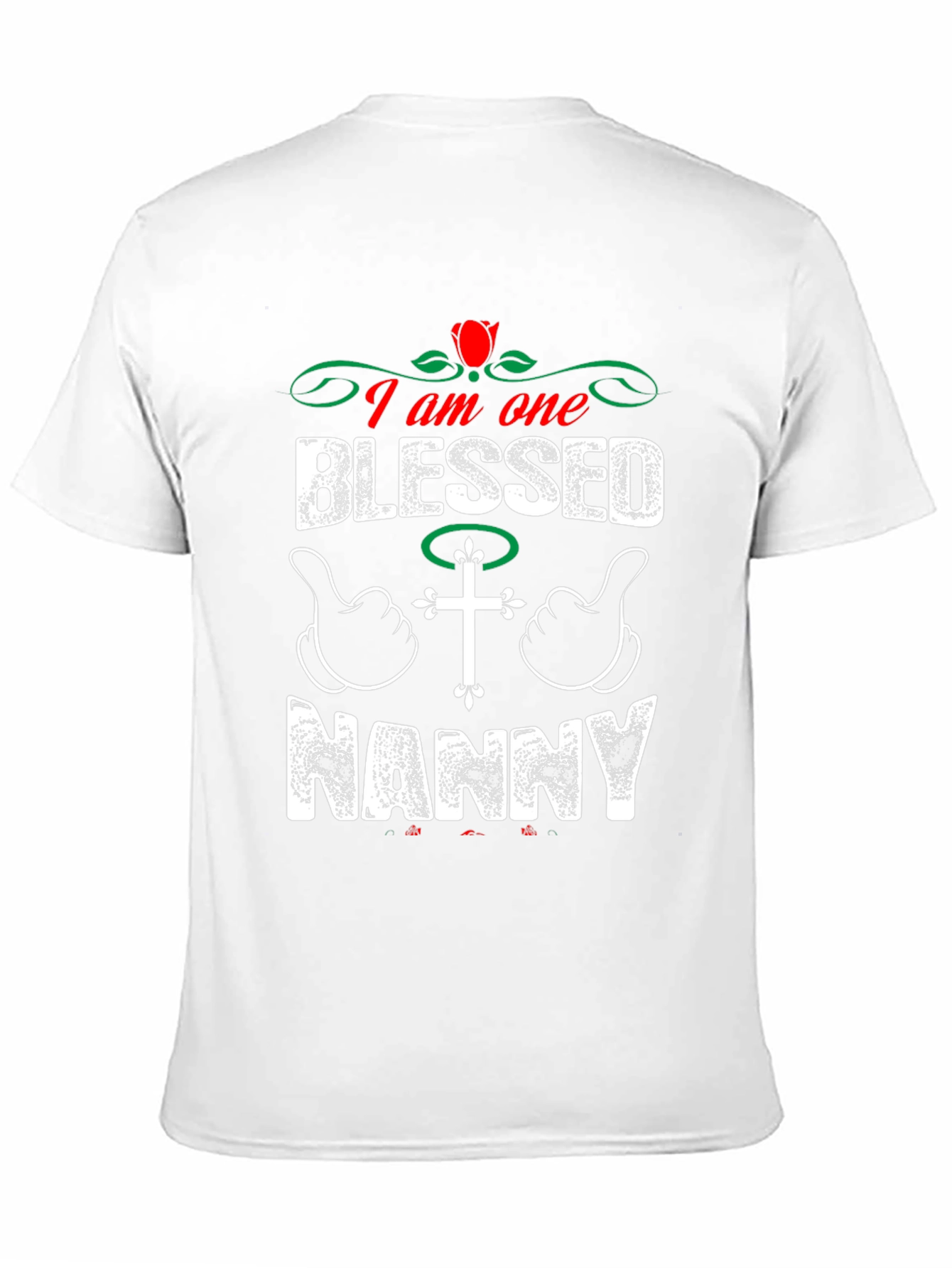 Blessed Nanny Graphic T-Shirt