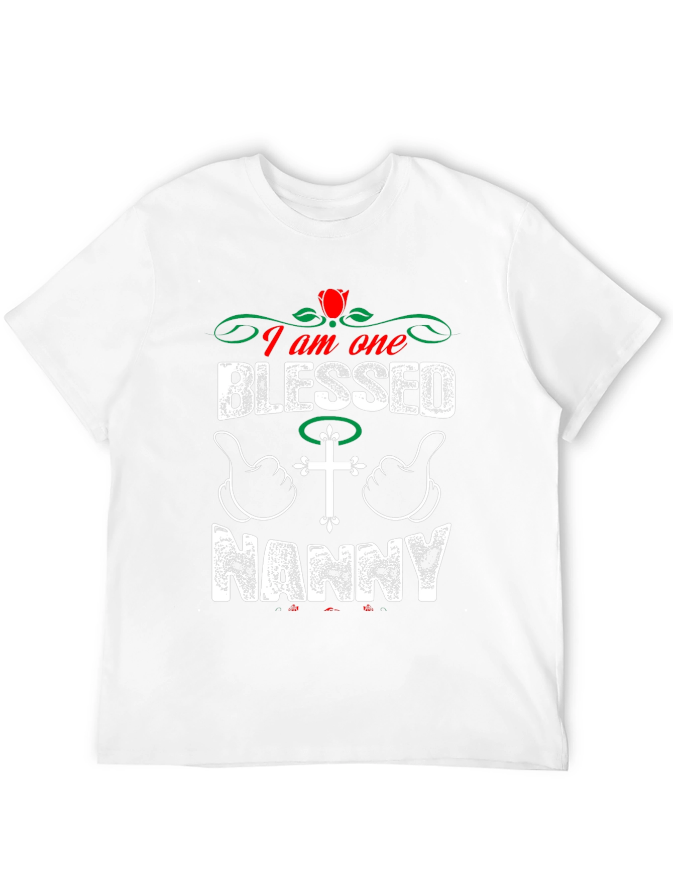 Blessed Nanny Graphic T-Shirt