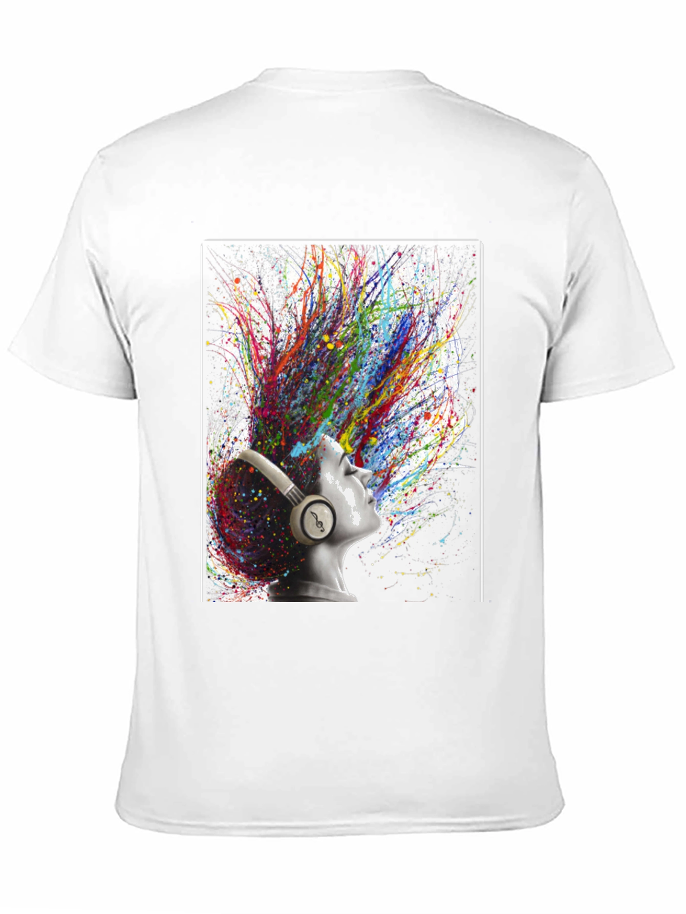 Colorful Headphones T-Shirt