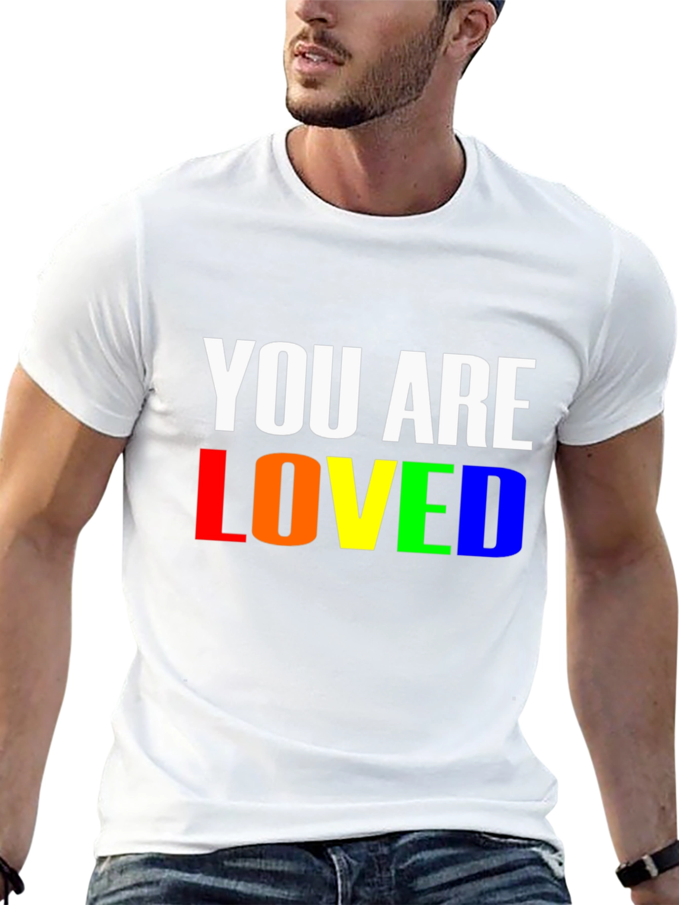 You Are Loved Rainbow Pride T-Shirt
