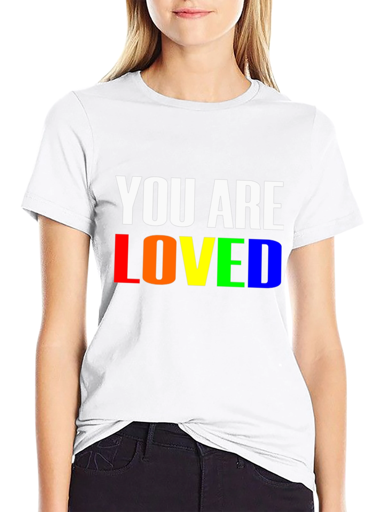You Are Loved Rainbow Pride T-Shirt