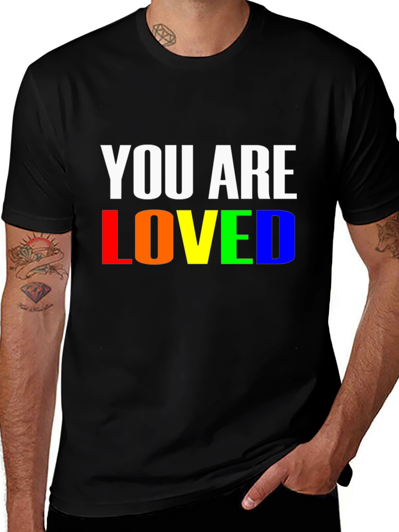 You Are Loved Rainbow Pride T-Shirt