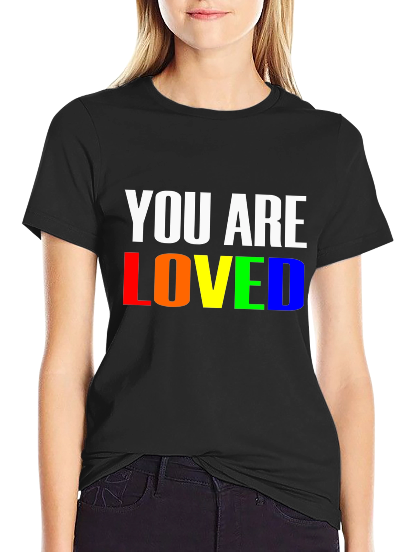 You Are Loved Rainbow Pride T-Shirt