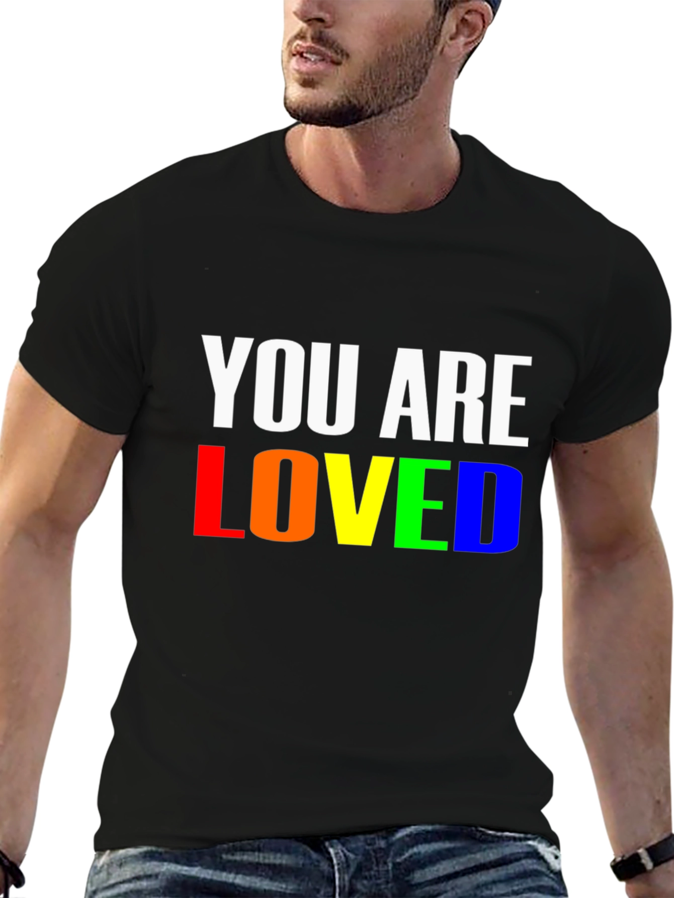 You Are Loved Rainbow Pride T-Shirt