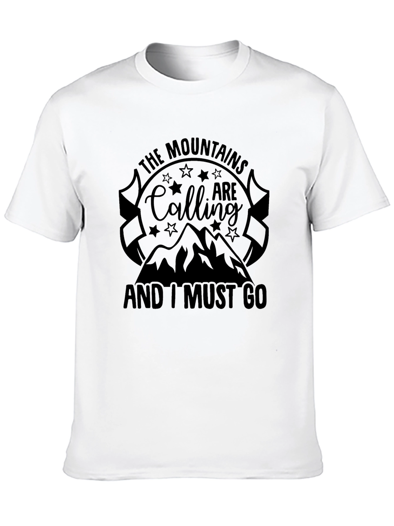Mountains are Calling Graphic Tee - Adventure Shirt