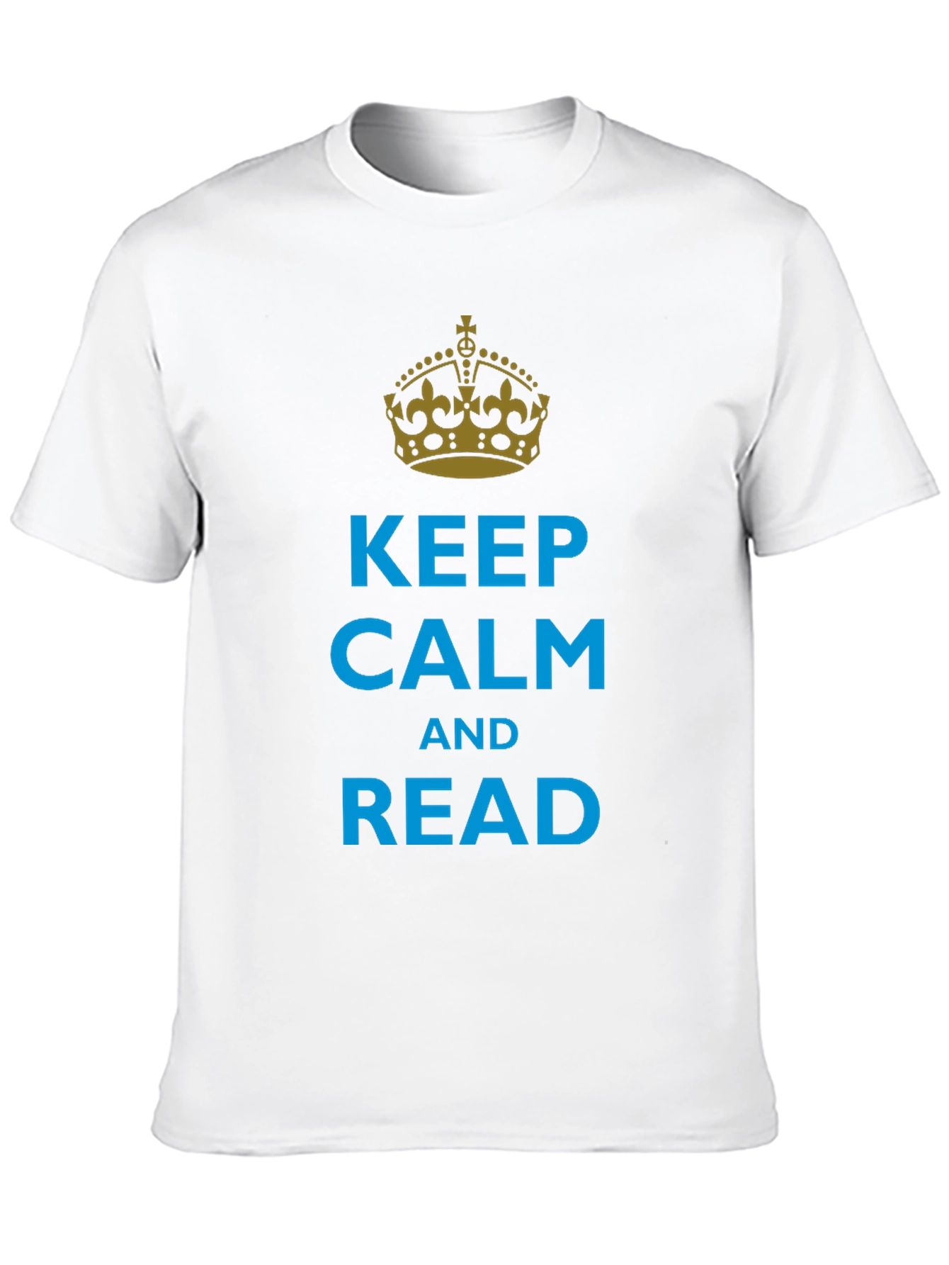 Keep Calm and Read Black T-Shirt