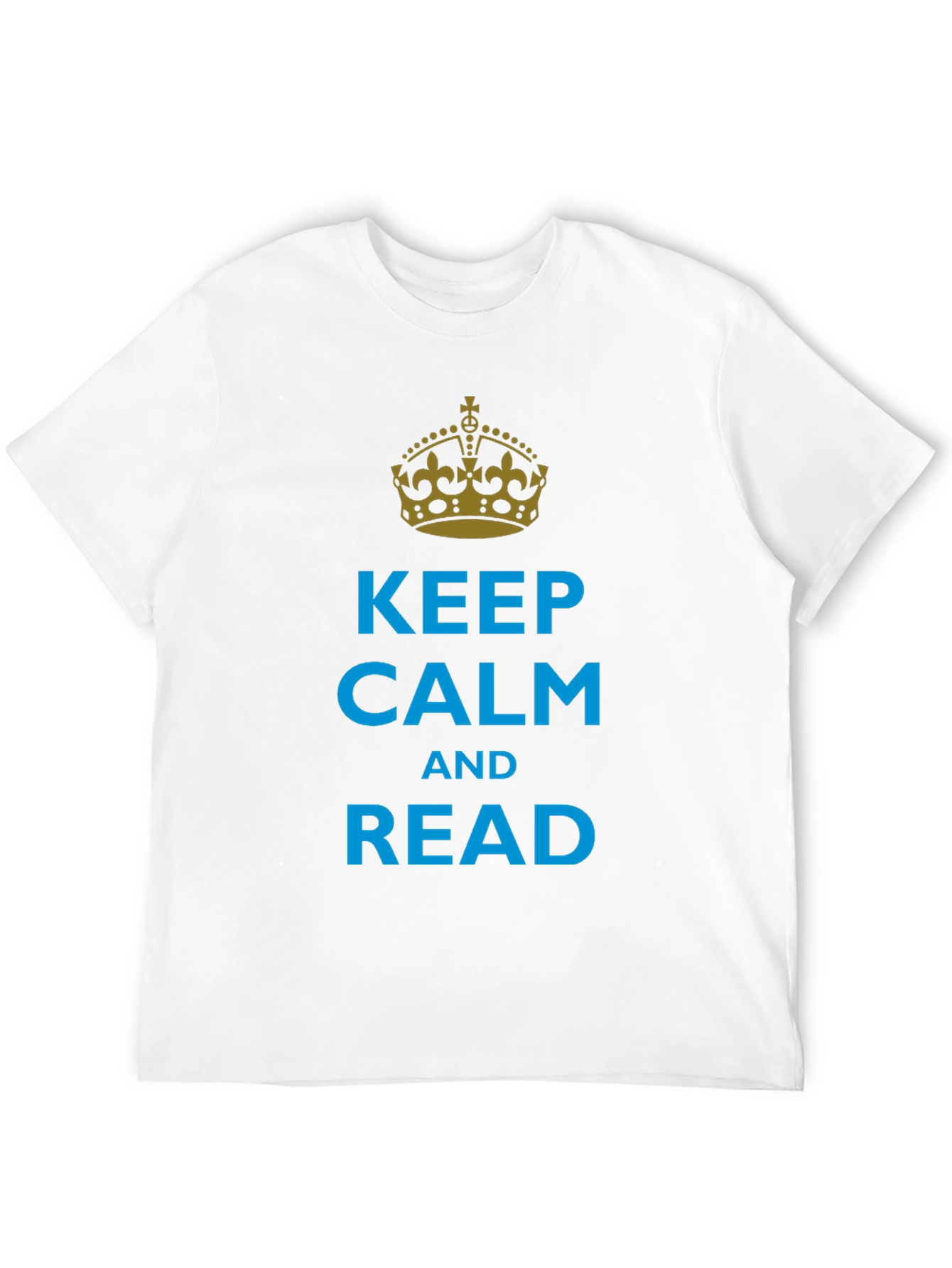 Keep Calm and Read Black T-Shirt