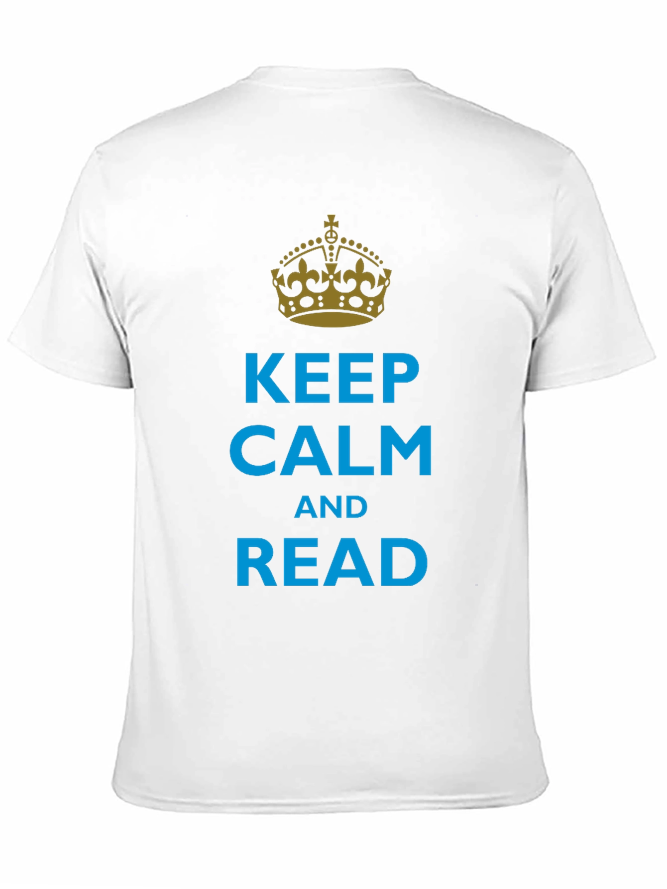 Keep Calm and Read Black T-Shirt