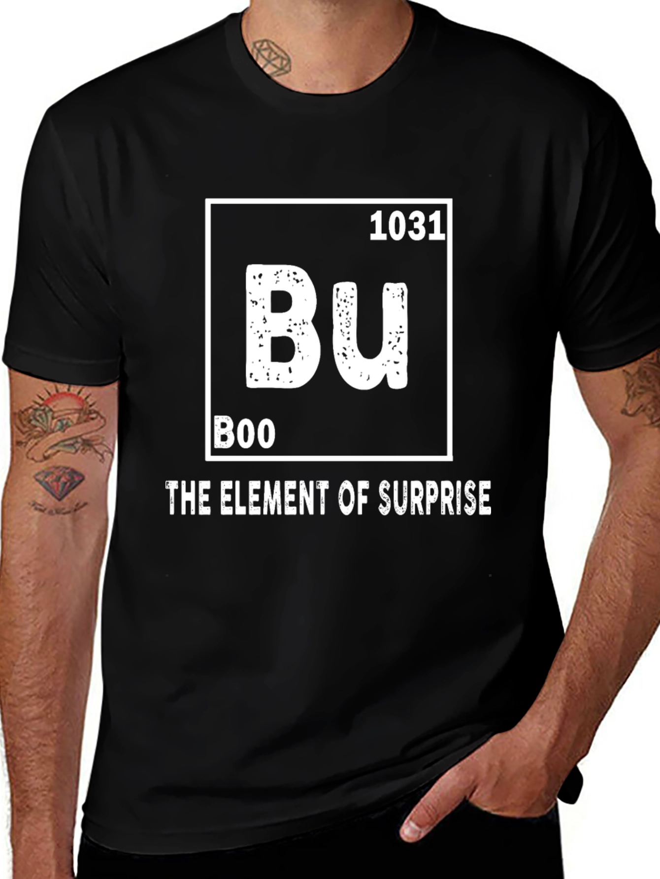 Boo Element of Surprise Halloween T-Shirt